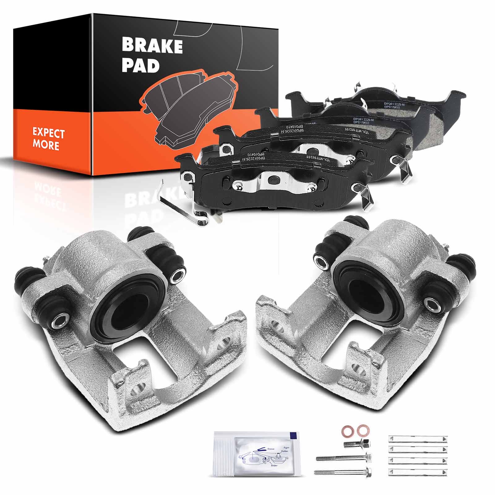APBC3510 6x Rear Disc Brake Calipers & Ceramic Pads