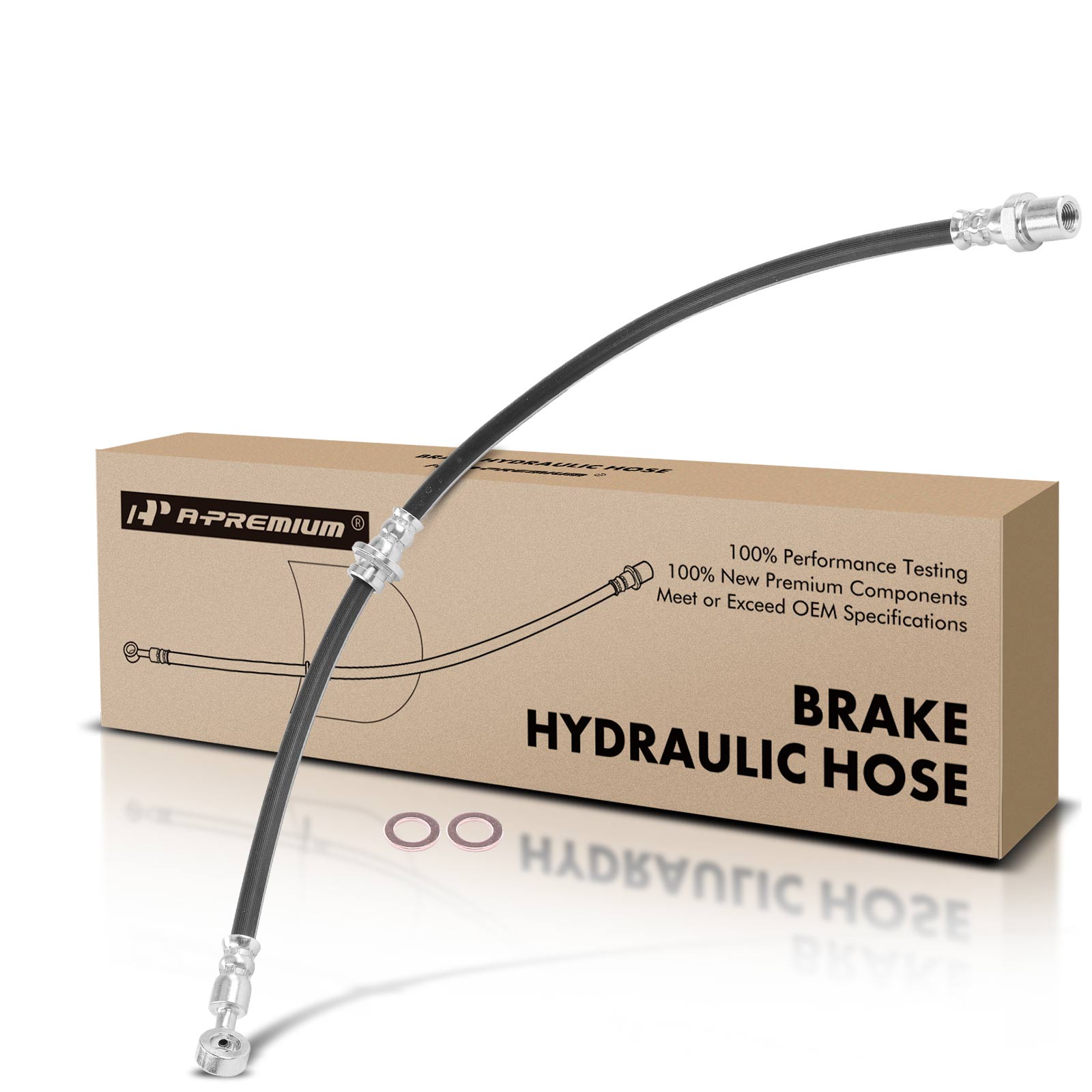 APBHH2272 Rear Driver Brake Hydraulic Hose