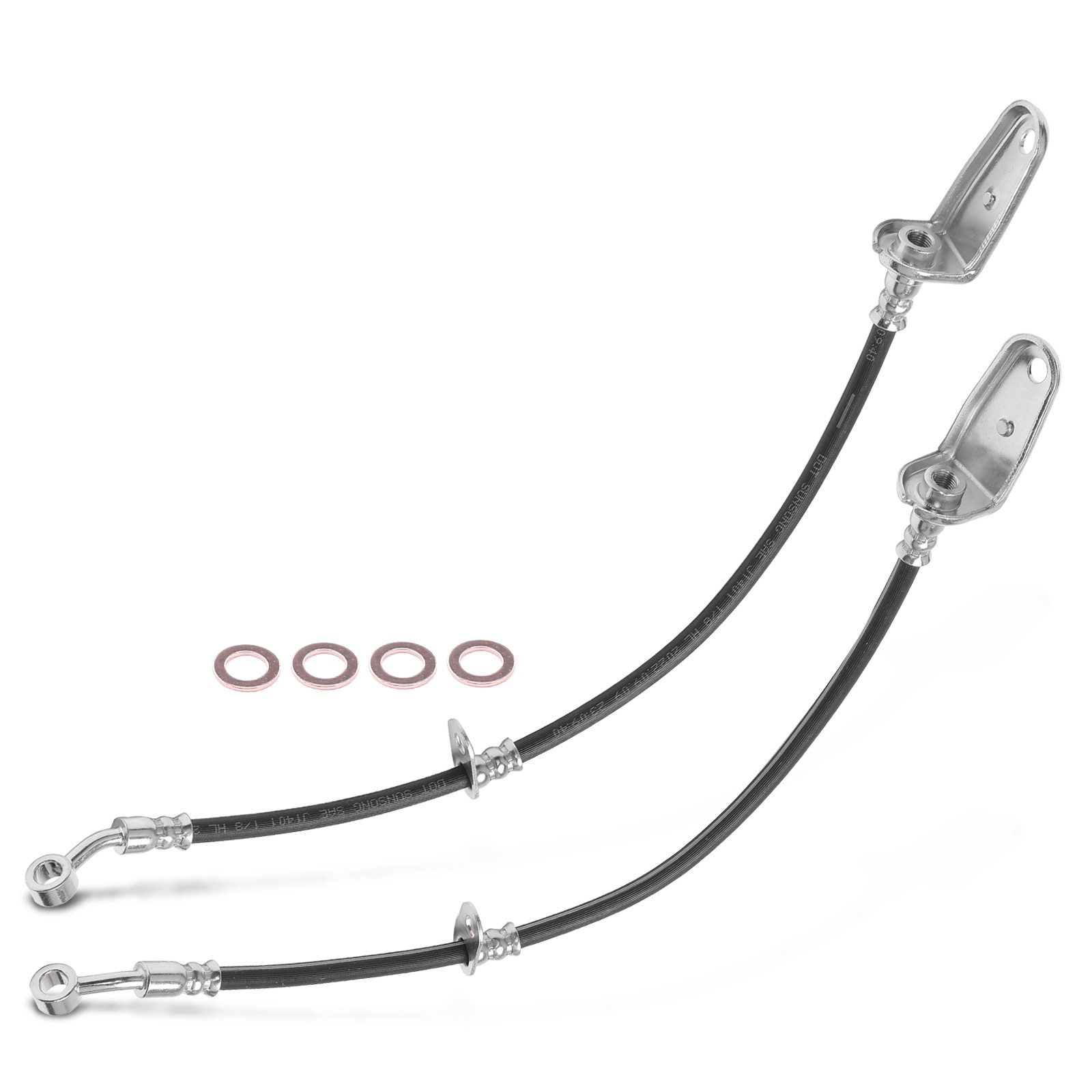 APBHH3392 2 Pcs Rear Brake Hydraulic Hose - Image 2