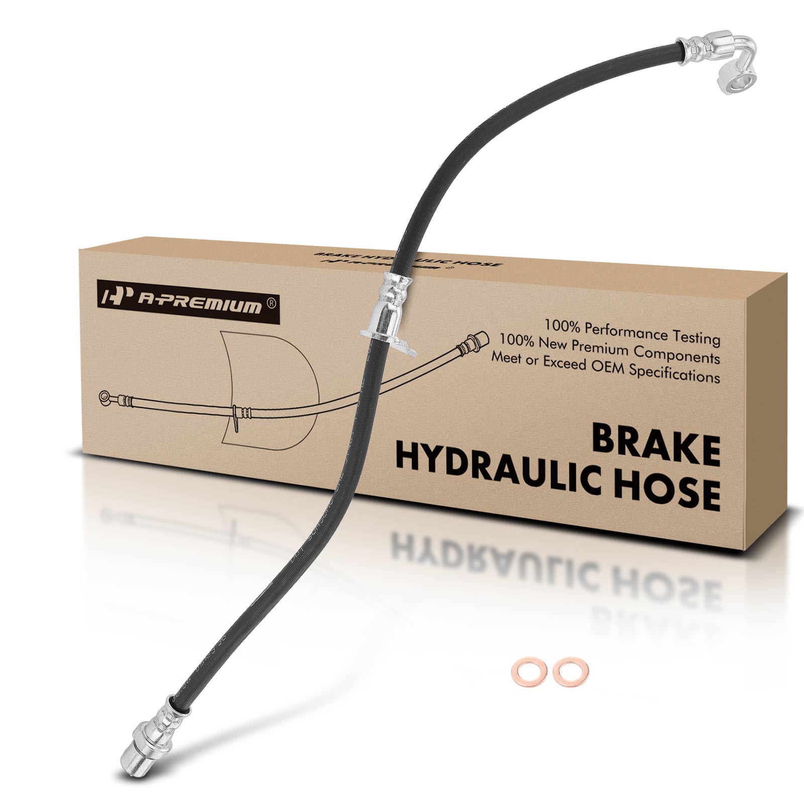 APBHH550 Rear Passenger Brake Hydraulic Hose