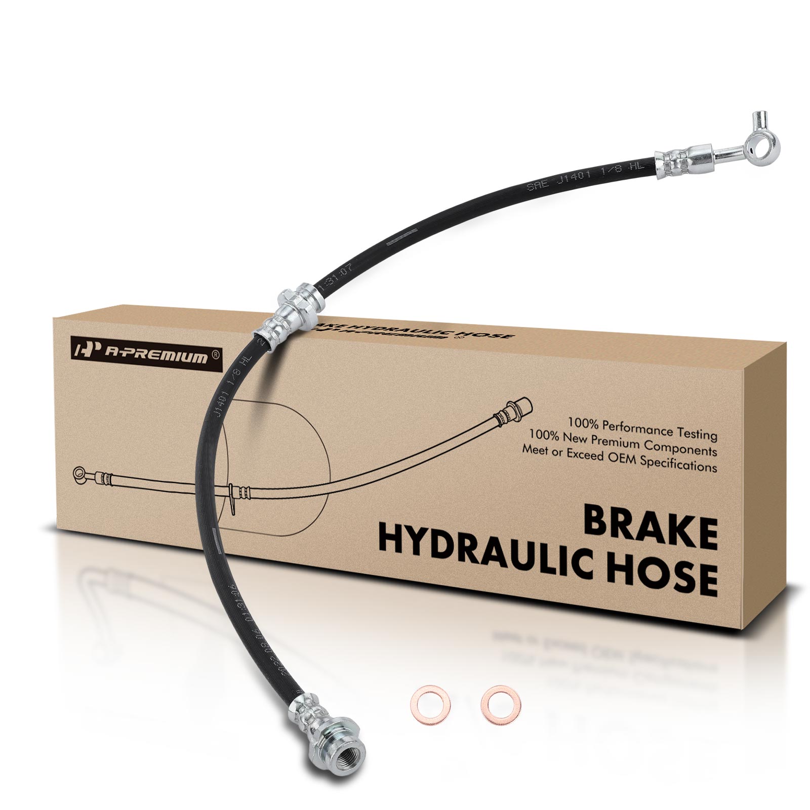APBHH701 Front Passenger Brake Hydraulic Hose