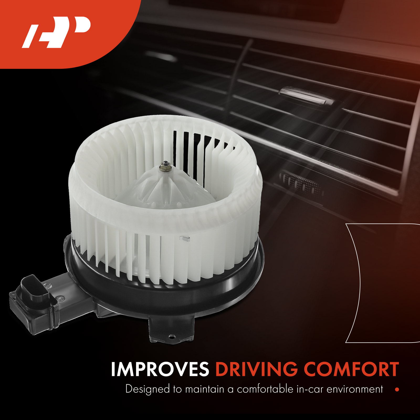 APBM0070C HVAC Heater Blower Motor with Fan Cage - Image 2