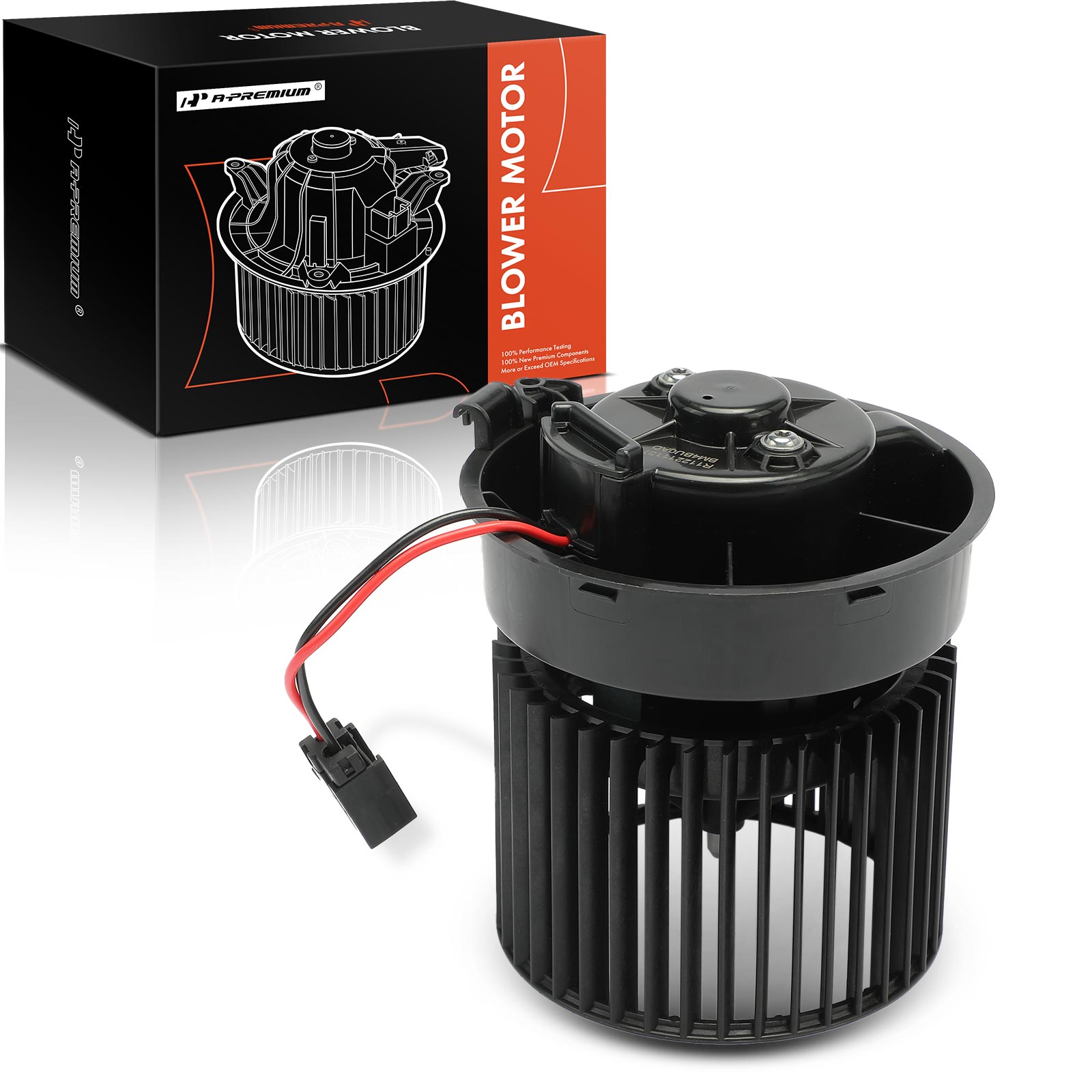 APBM0347 Front HVAC Blower Heat Motor with Wheel