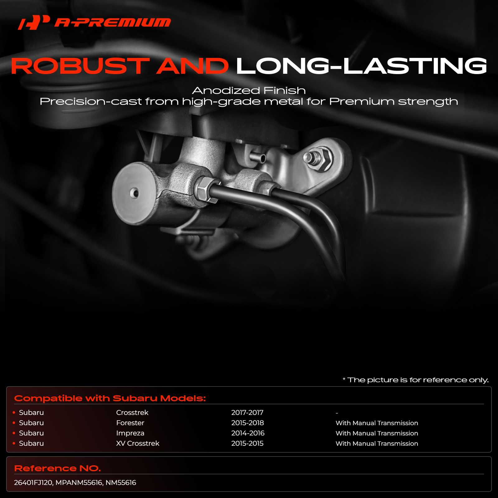 APBMC1206 Brake Master Cylinder with Reservoir - Image 2