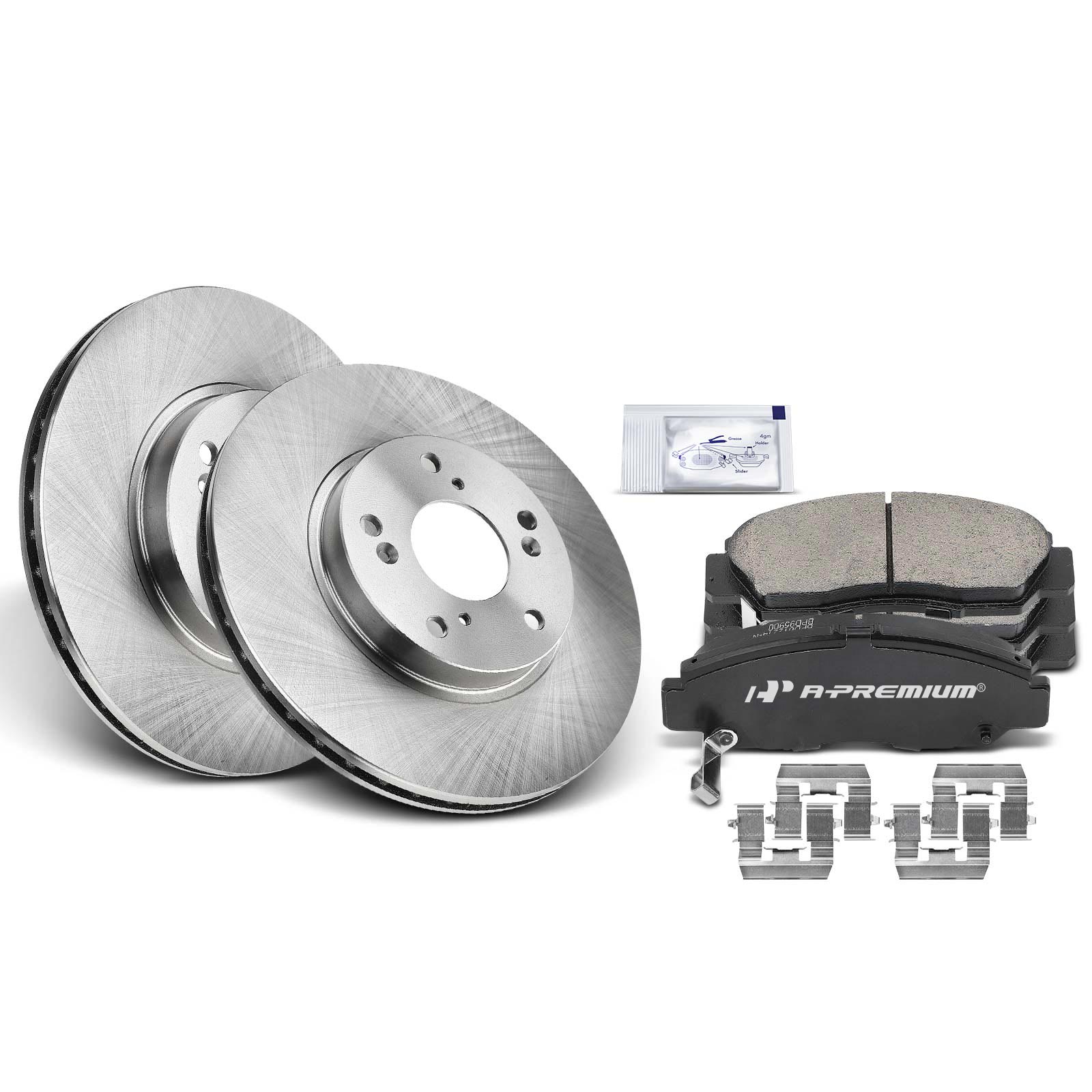 APBRPR059 Front Disc Brake Rotors & Ceramic Brake Pads - Image 2