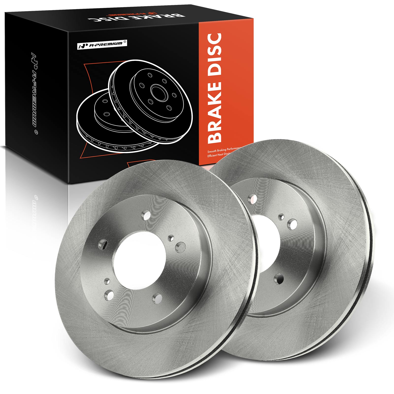 APBRR343PG Front Disc Brake Rotors