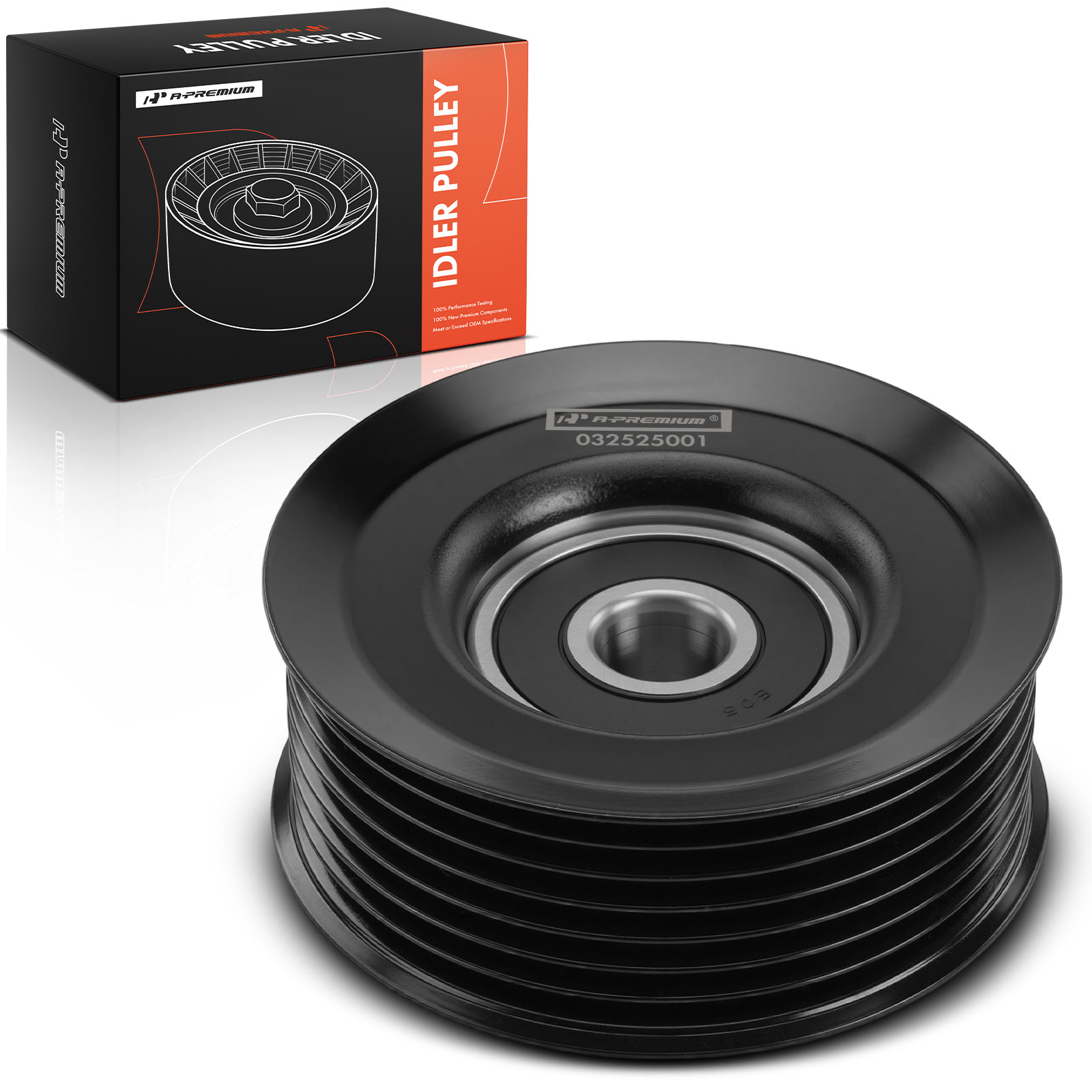 APBT0614 Accessory Drive Belt Idler Pulley