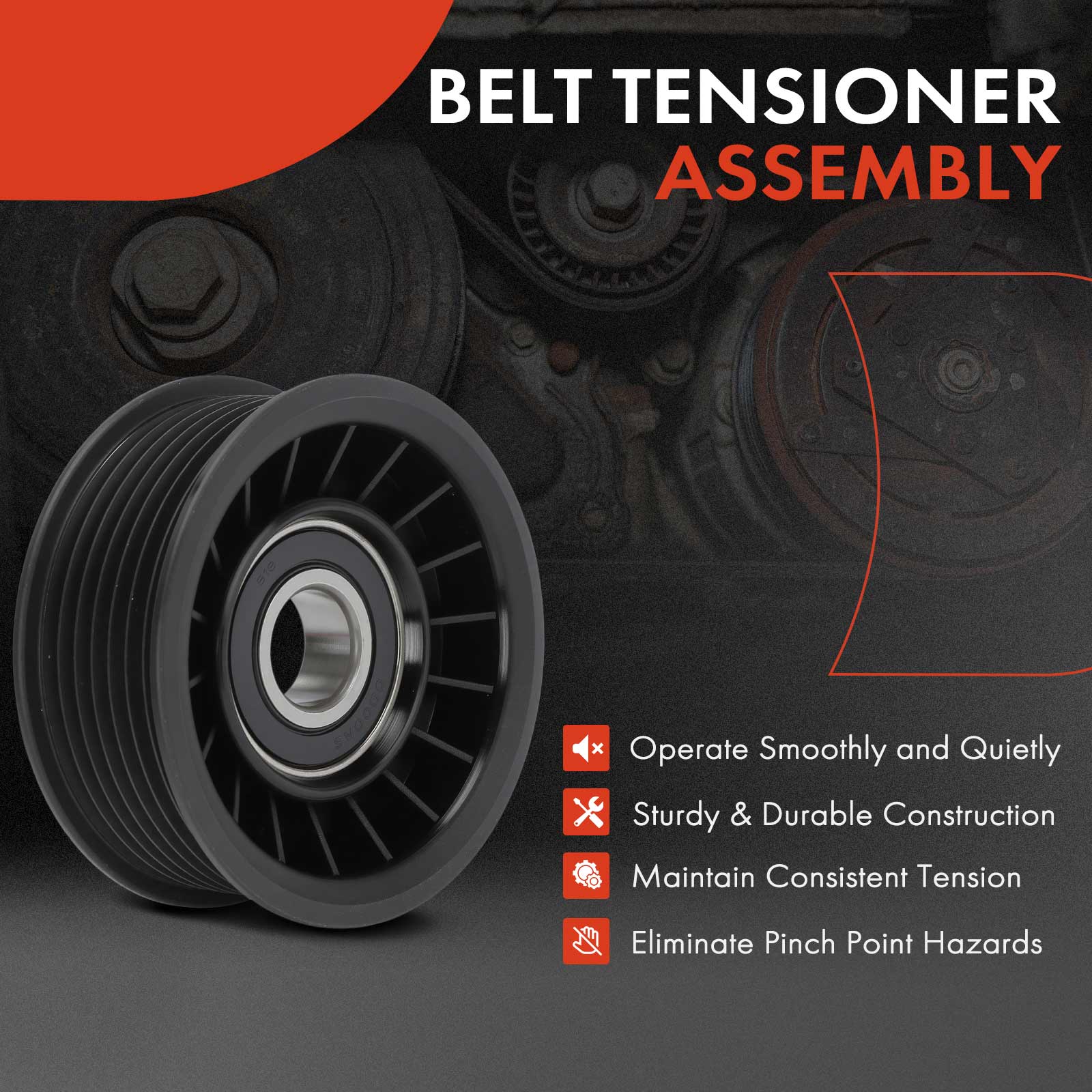 APBT0627 Belt Tensioner Idler Pulley - Image 2