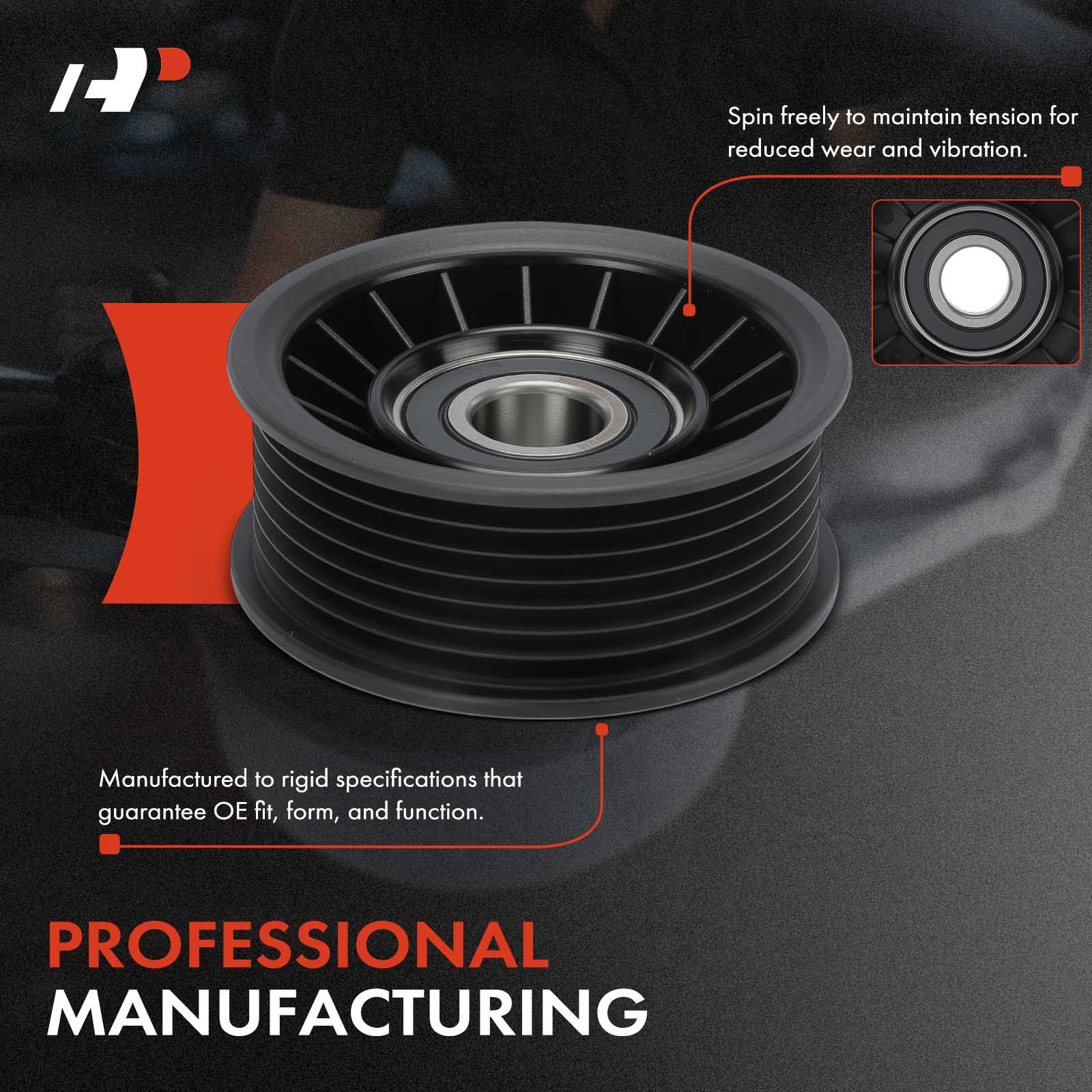 APBT0627 Belt Tensioner Idler Pulley - Image 4