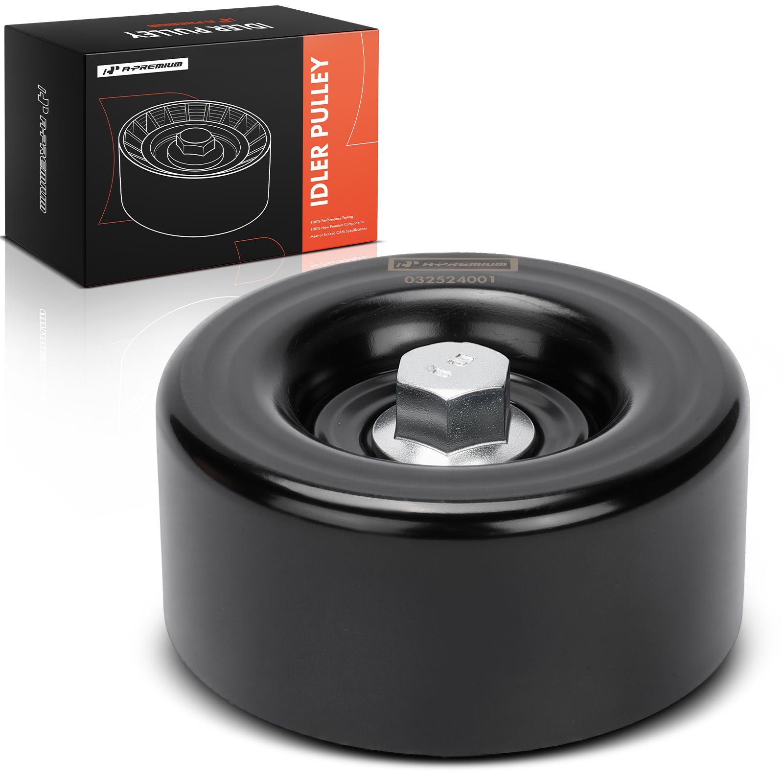 APBT0634 Upper Accessory Belt Idler Pulley