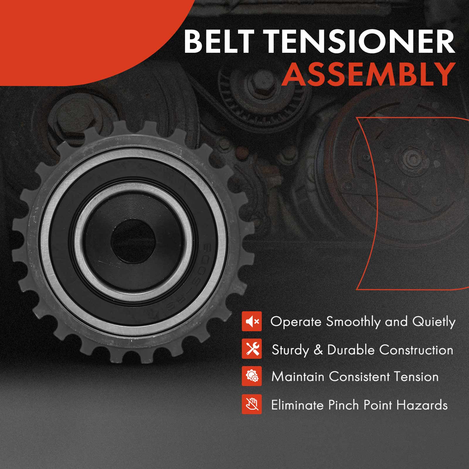 APBT0675 Accessory Belt Idler Pulley - Image 2