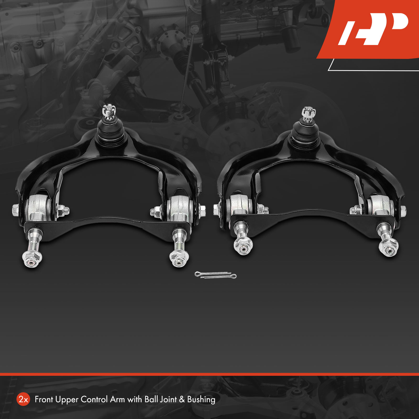 APCA0534 2x Front Upper Control Arm with Ball Joint - Image 2