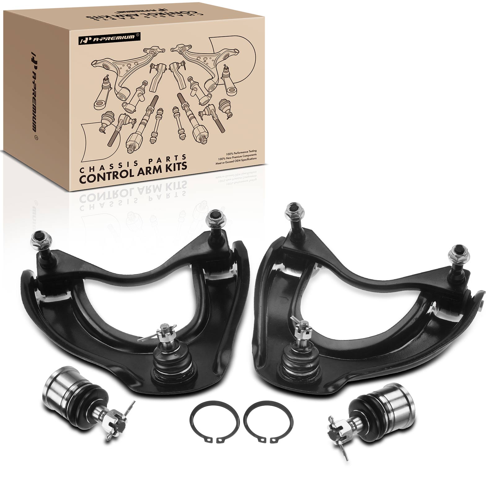 APCA1209 4x Front Control Arm & Ball Joint