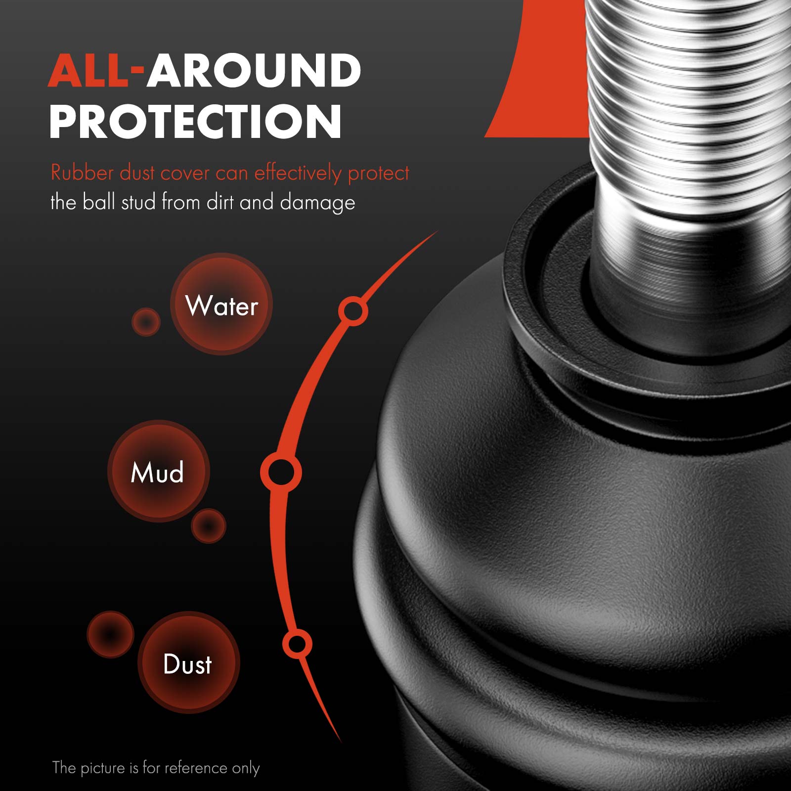 APCA1759 2x Front Lower Ball Joint - Image 4