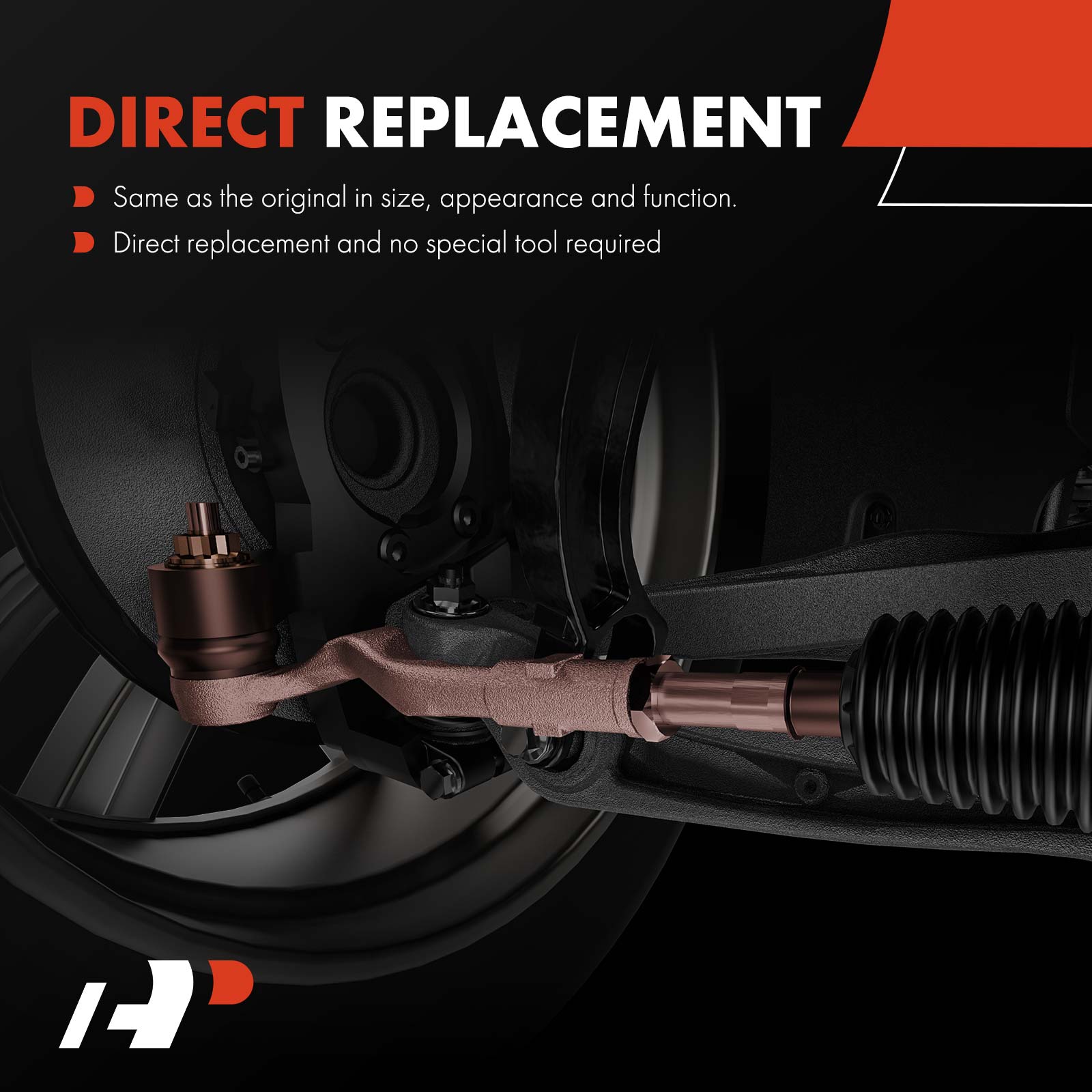 APCA2773 2x Inner Tie Rod Ends - Image 4