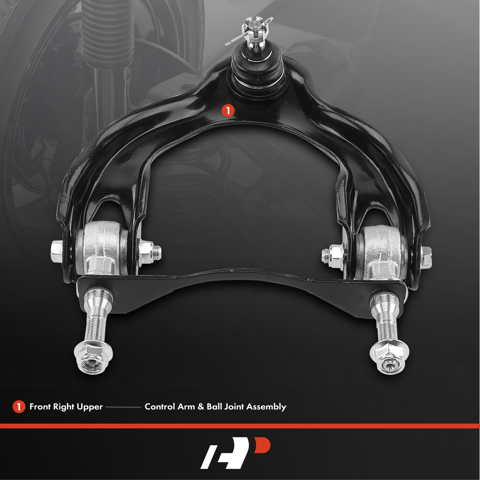APCA4261 Front Right Upper Control Arm with Ball Joint - Image 3