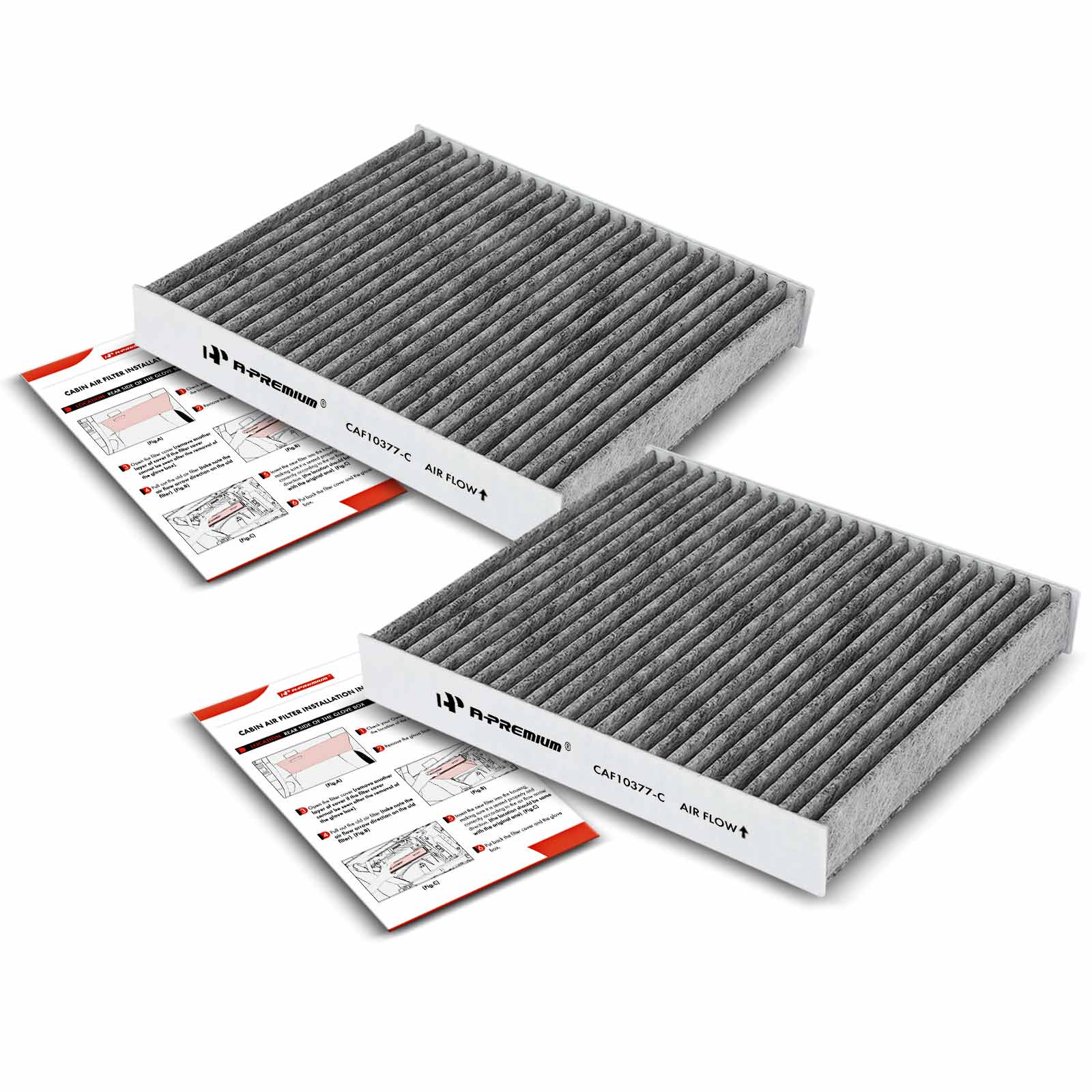 APCA4483 2x Activated Carbon Cabin Air Filter - Image 2
