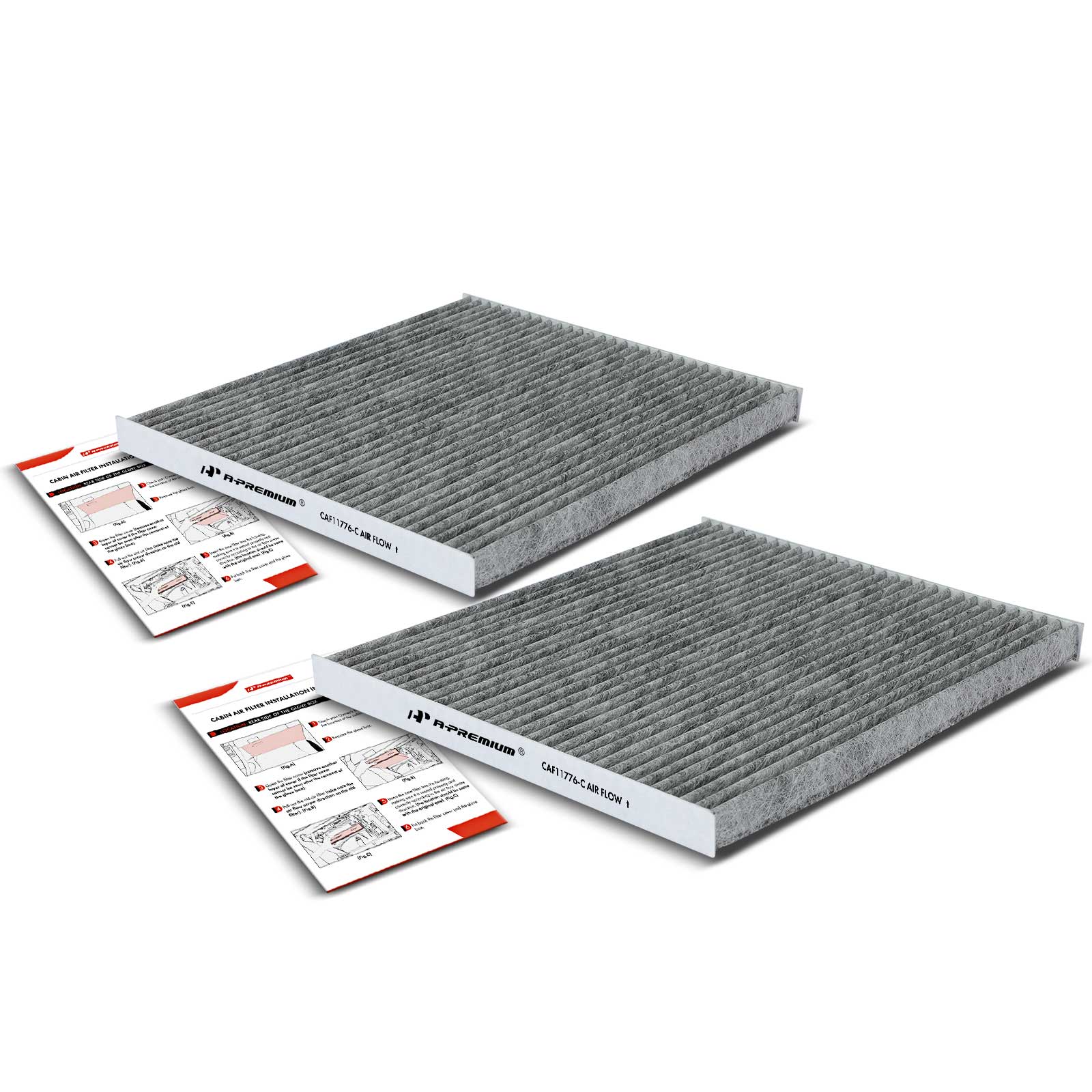 APCA4572 2x Activated Carbon Cabin Air Filter - Image 2