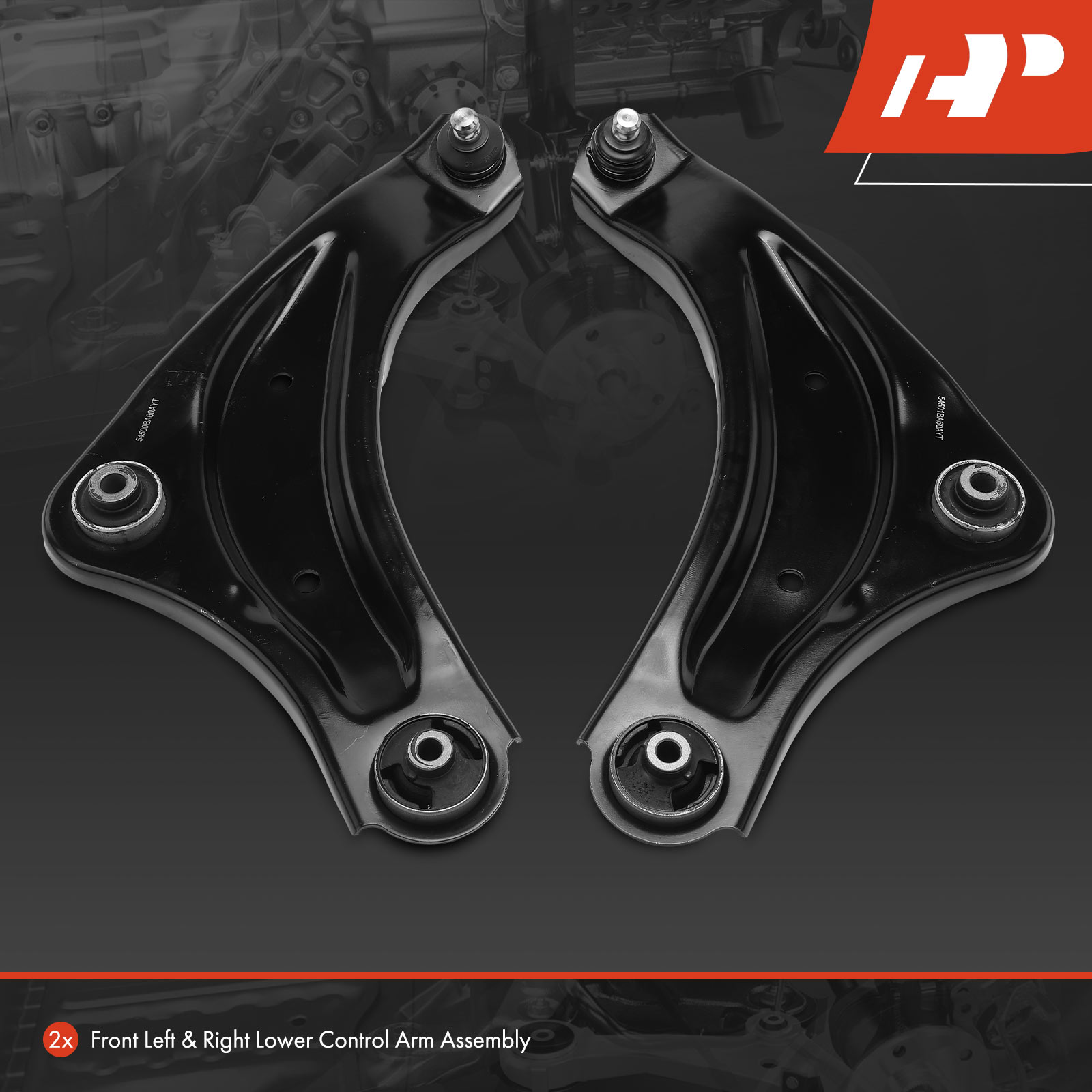 APCA5006 2 Pcs Front Lower Control Arm & Ball Joint - Image 2