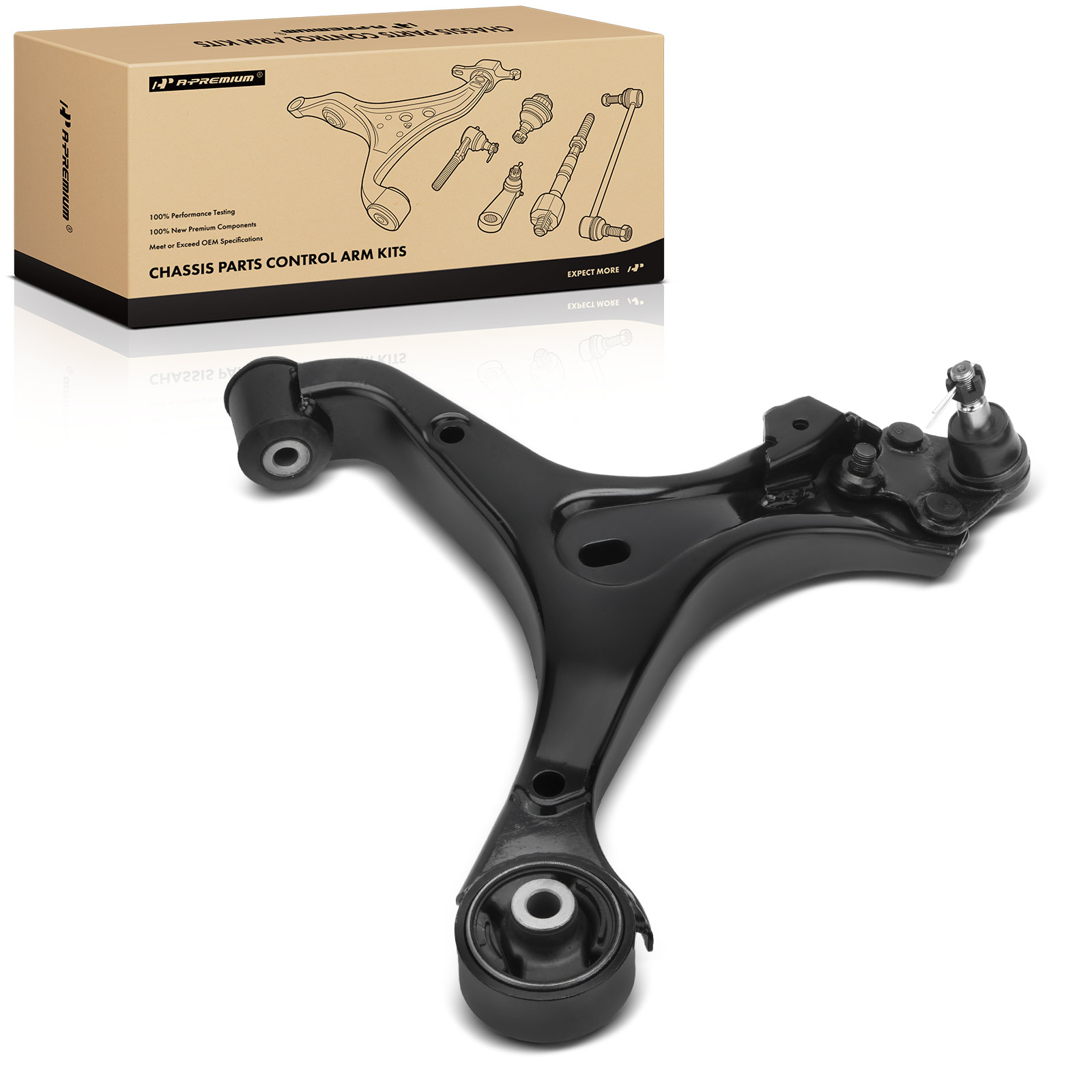 1-Pc Control Arm and Ball Joint Kit, Front Driver Lower with Ball Joint APCA5540