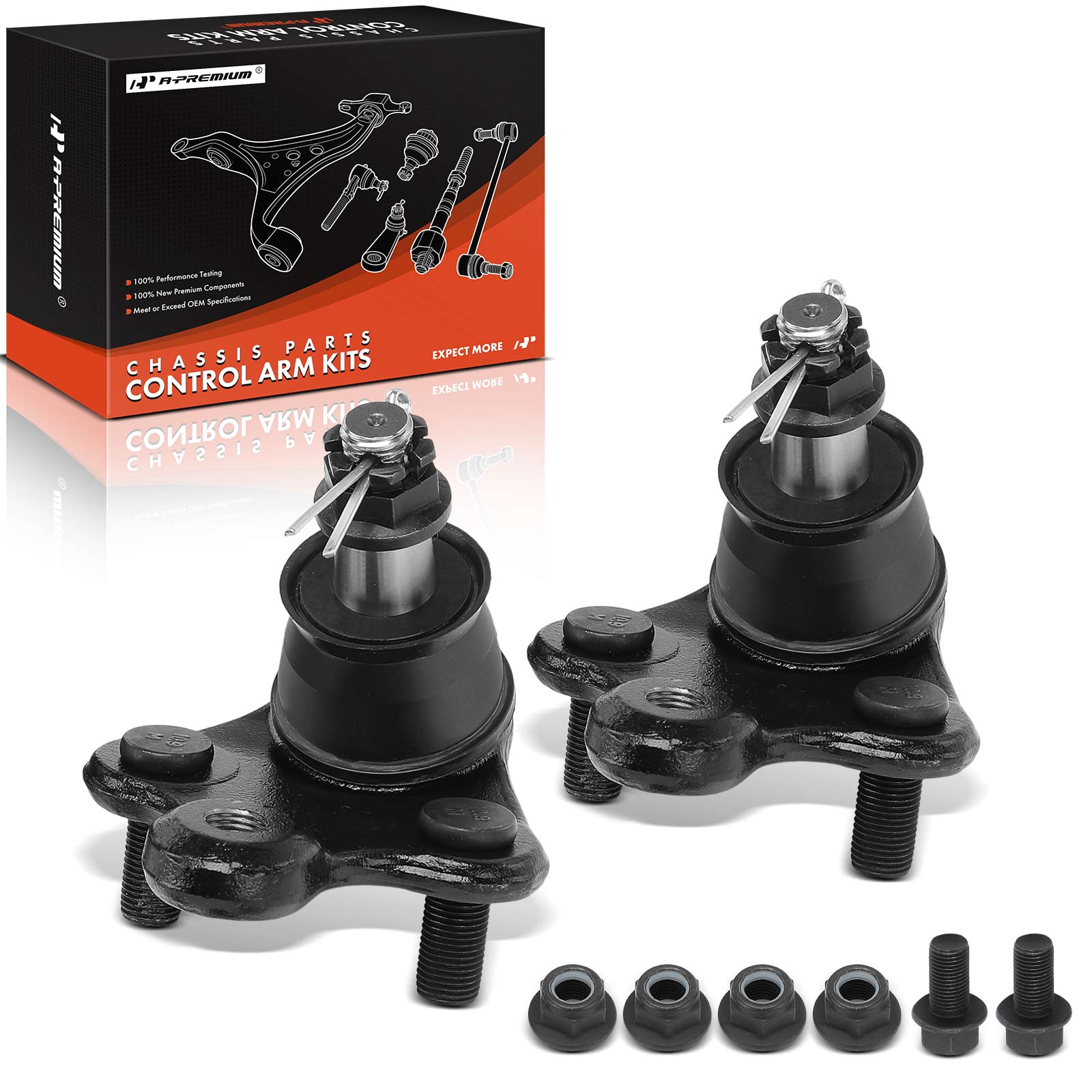 APCA8759 2 Pcs Front Lower Ball Joint Kit
