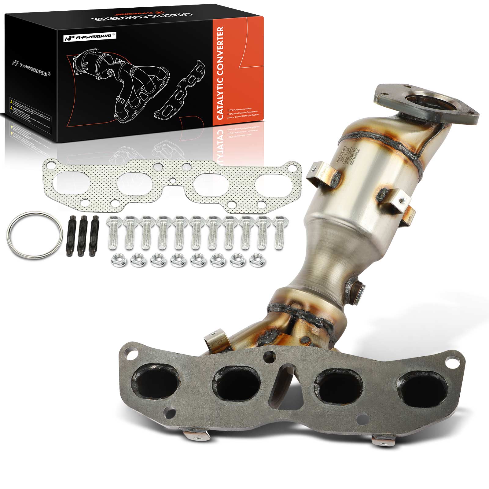 APCCT215 Catalytic Converter, Federal EPA Standard, 46-State Legal (Cannot ship to CA, CO, NY or ME)