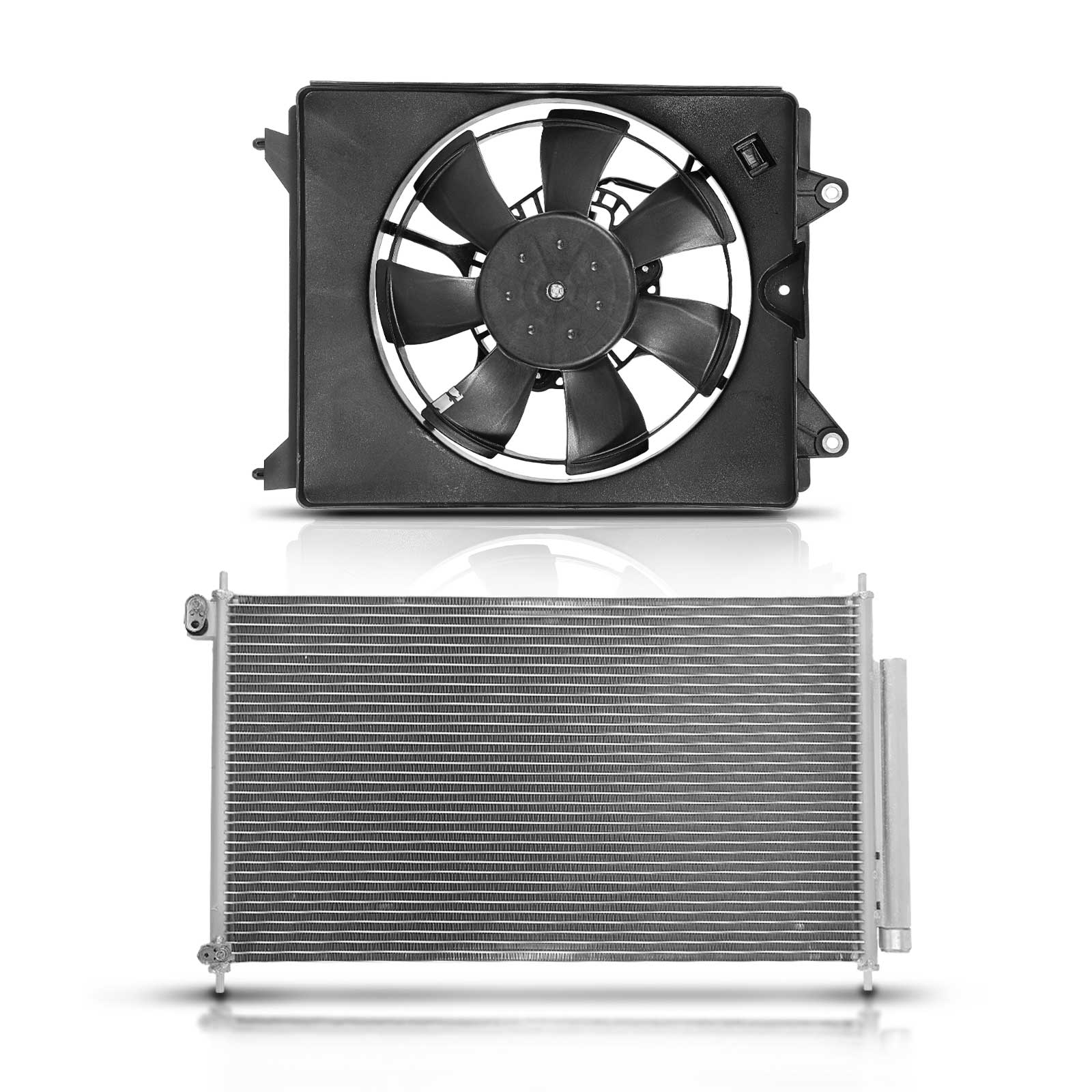 APCON959 AC Condenser & Single Cooling Fan Assembly Kit