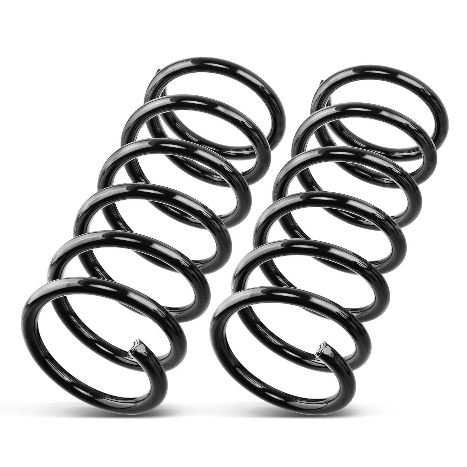 APCS451 Rear, Driver and Passenger Side Coil Springs, Set of 2