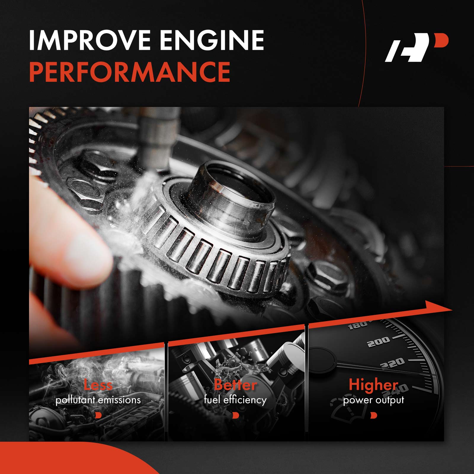 APCSA0154 Intake Variable Valve Timing Sprocket - Image 2