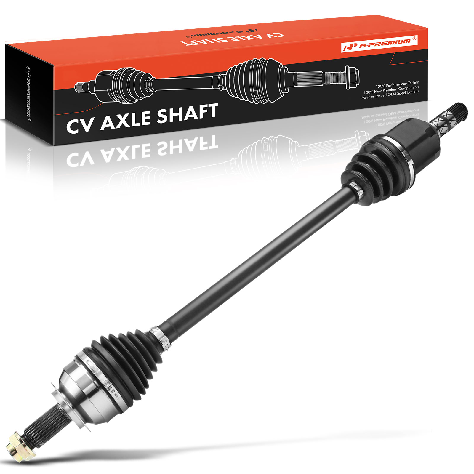 APCVA035 Front Driver or Passenger CV Axle Shaft Assembly