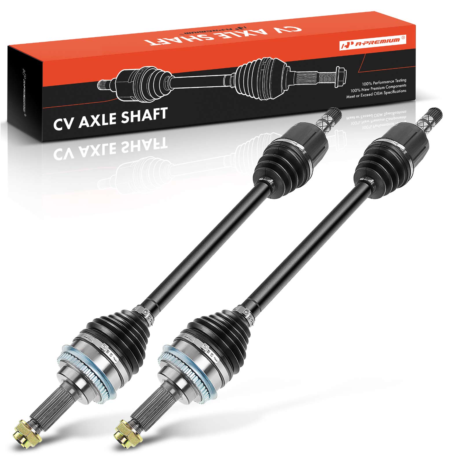 APCVA1670 2x Front CV Axle Shaft Assembly