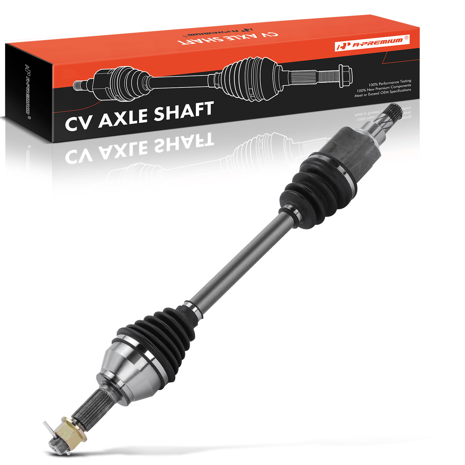 APCVA2409 Front Driver CV Axle Shaft Assembly