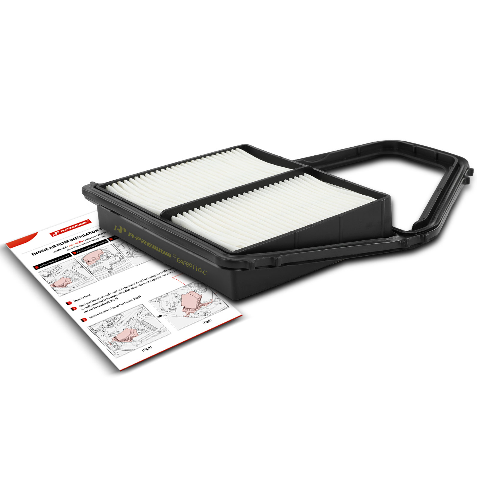 APEAF488 Engine Air Filter with Rigid Panel - Image 2