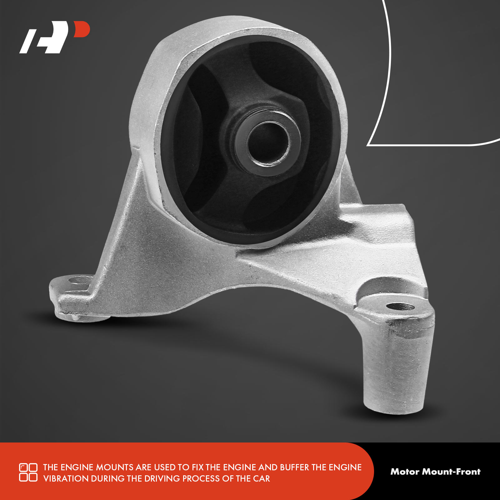 APEM058 4-Pc Front and Rear Engine Motor & Transmission Mount Kit - Image 4