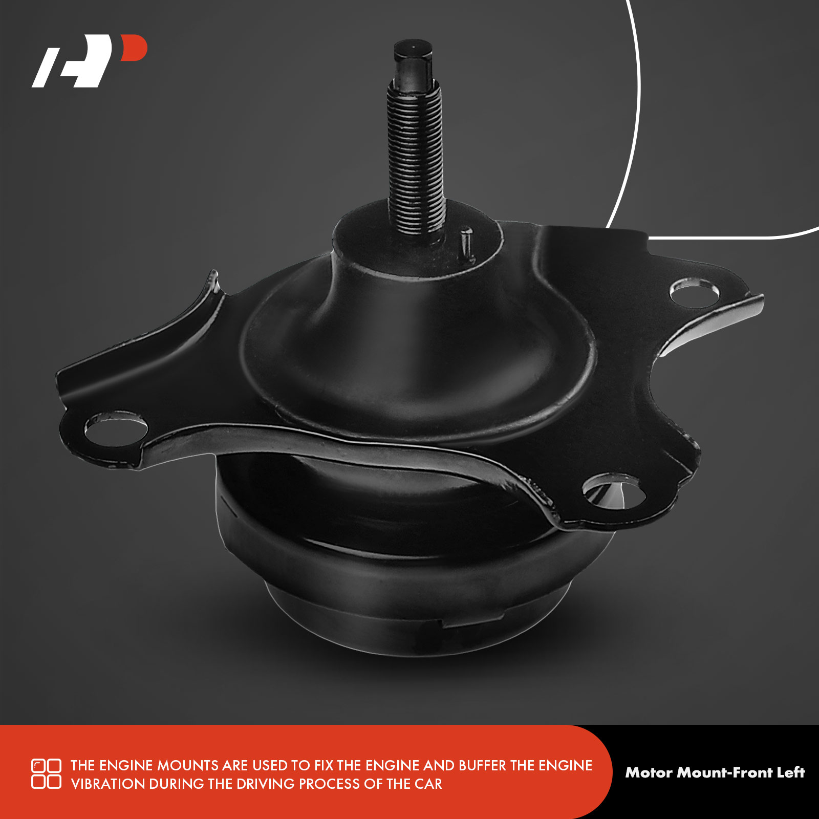 APEM058 4-Pc Front and Rear Engine Motor & Transmission Mount Kit - Image 5