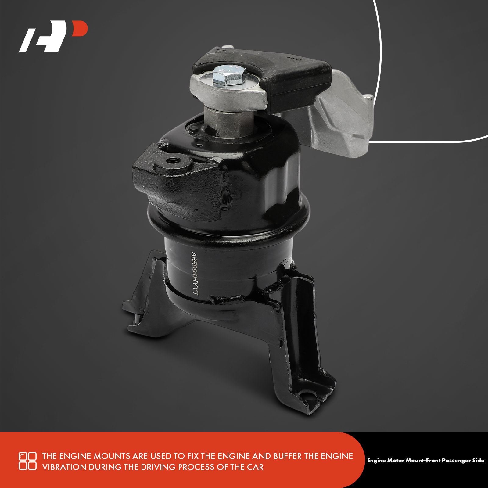APEM1778 Front Passenger or Front Engine Motor Mount - Image 4