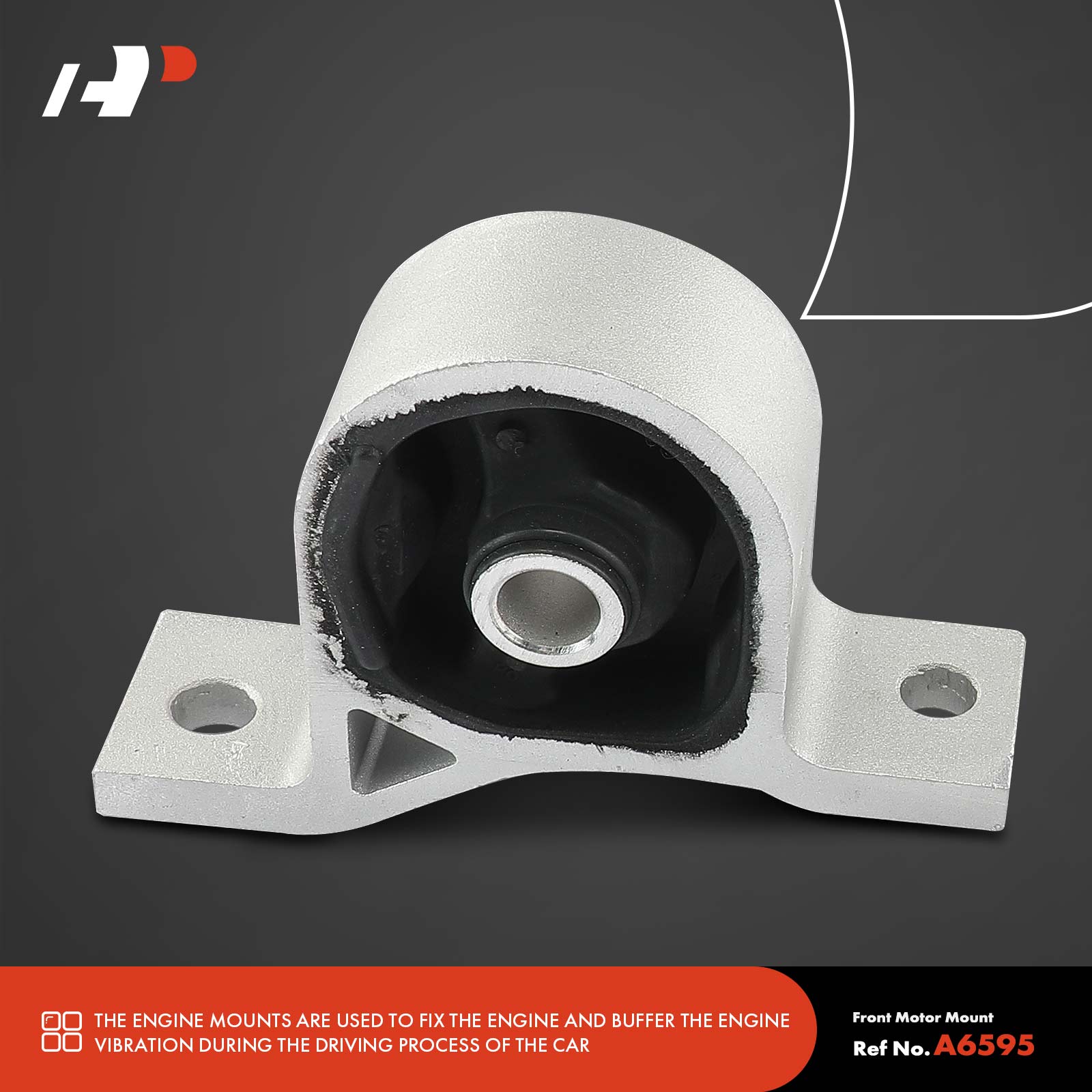 APEM266 3-Pc Front Engine Motor Mount & Transmission Mount Kit - Image 4