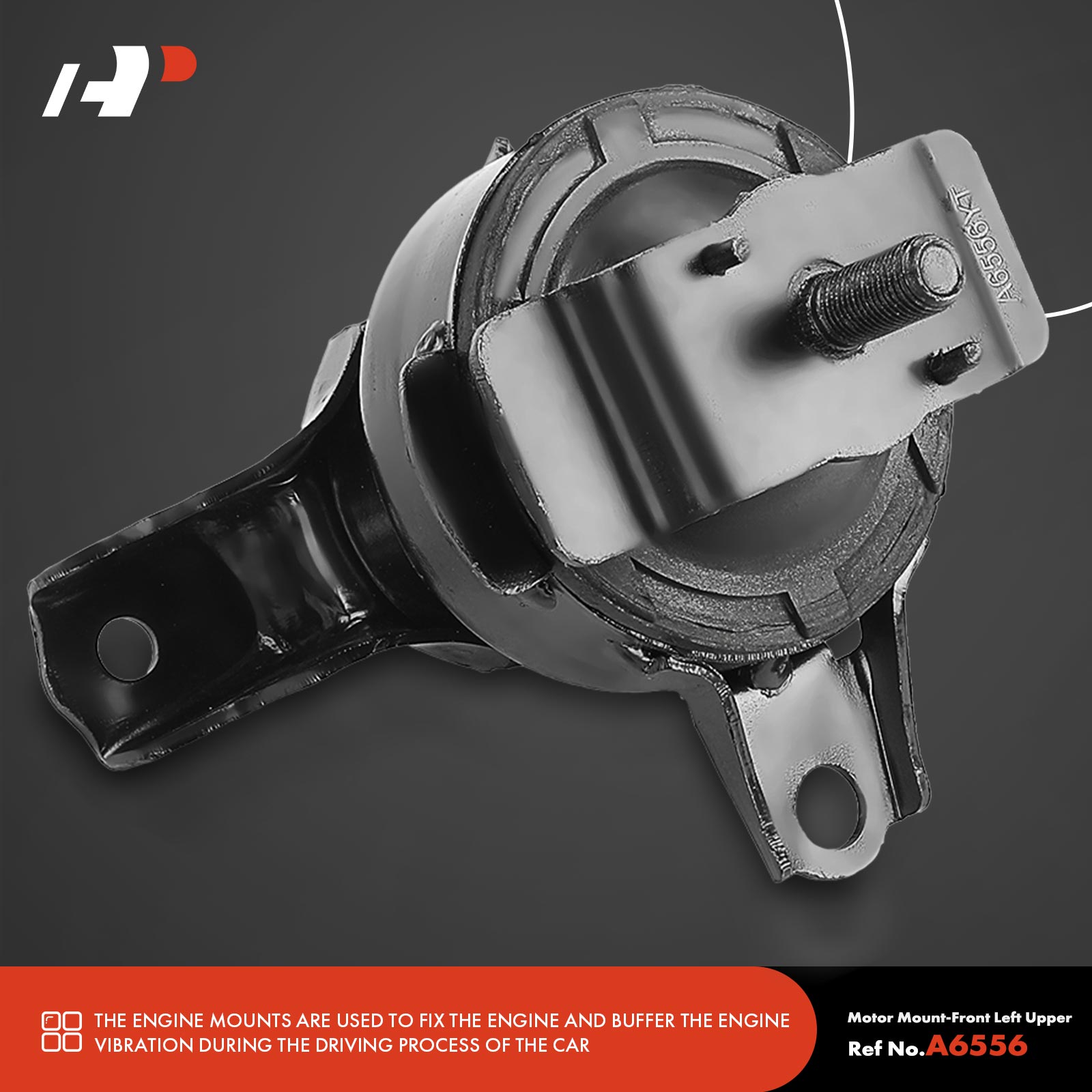 APEM565 3-Pc Front Engine Motor Mount Kit - Image 5