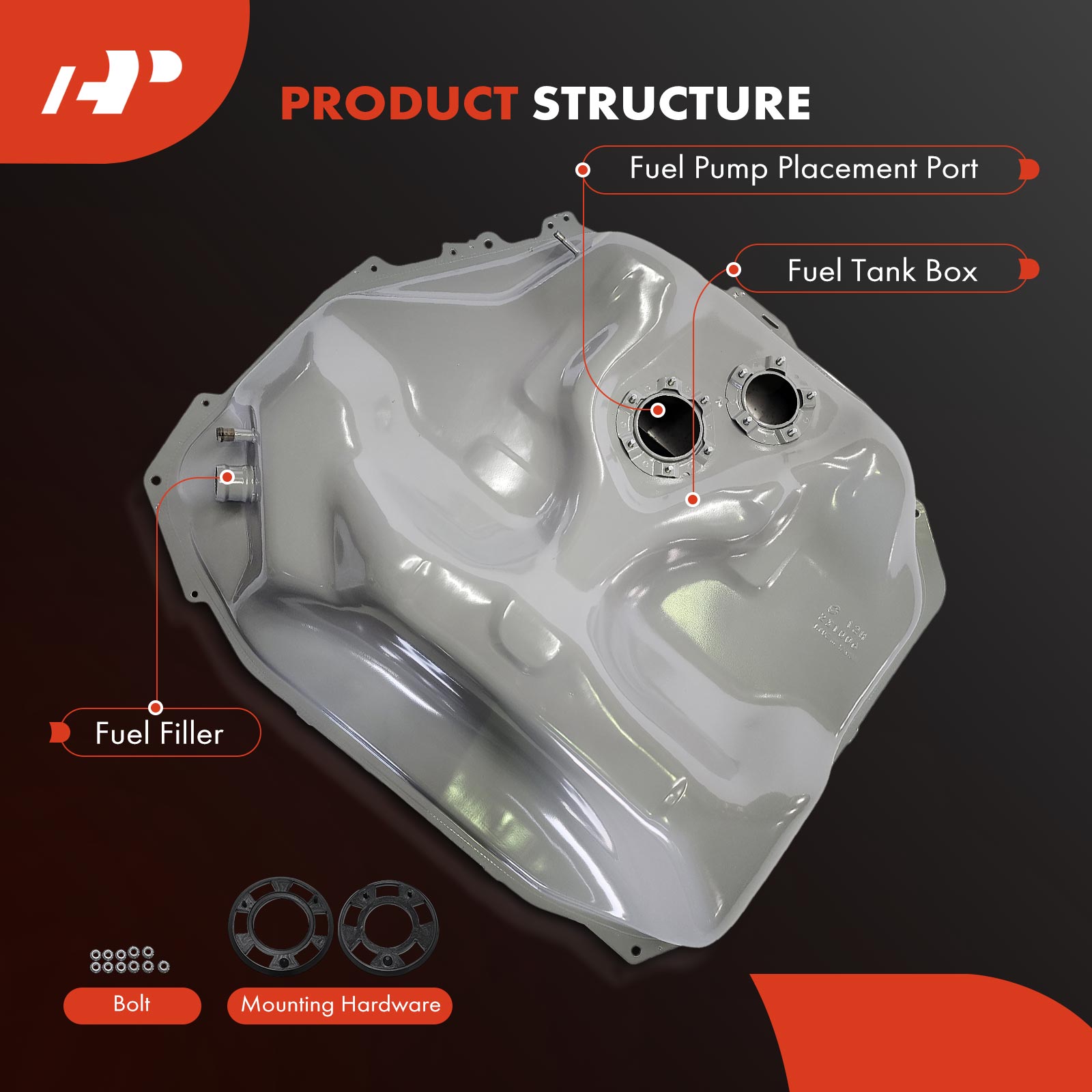 APFFT309 12 Gallon Fuel Tank - Image 2