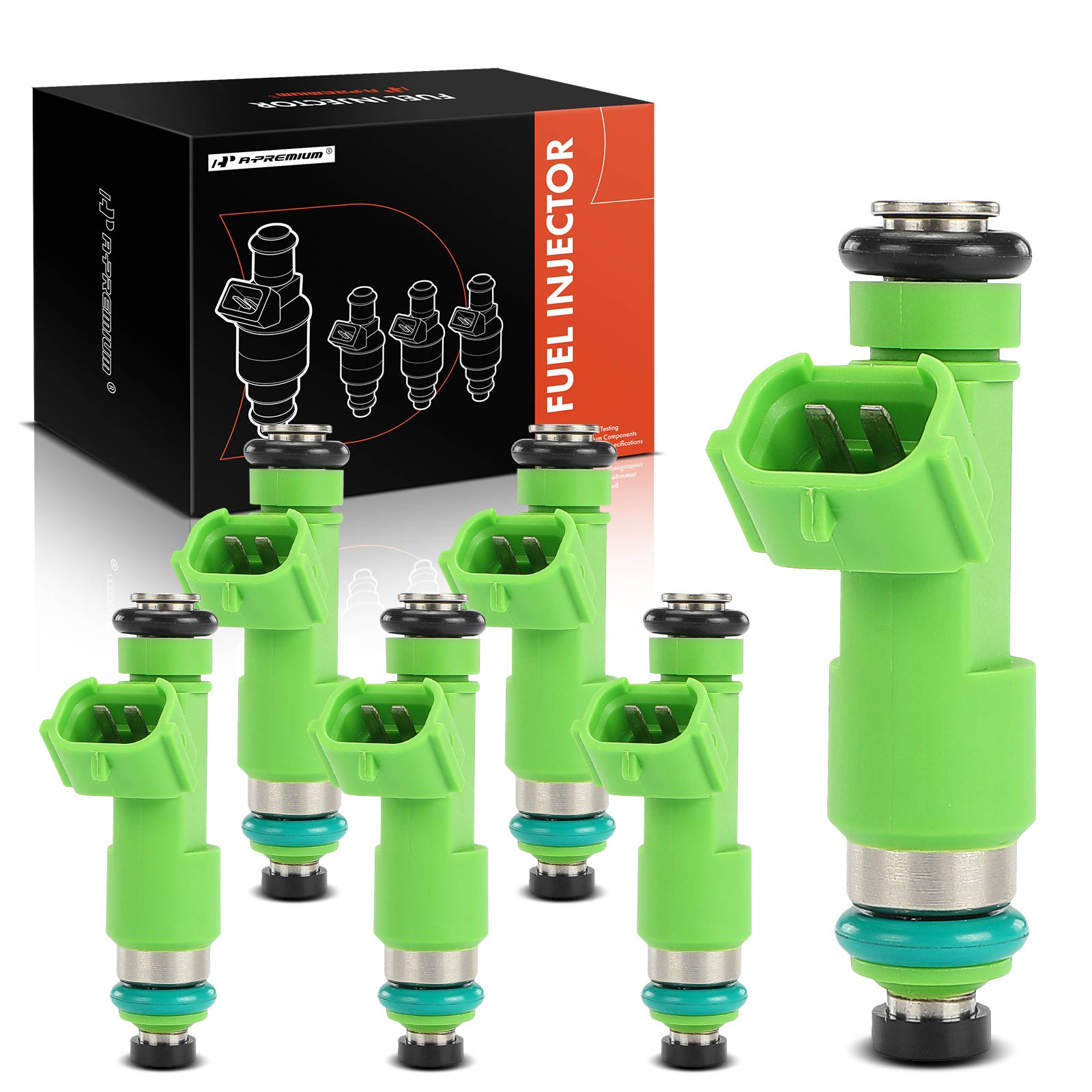 APFI402 6 Pcs Fuel Injectors