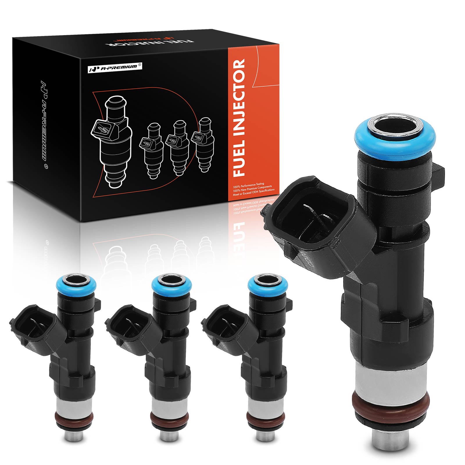 APFI418 4 Pcs Fuel Injectors