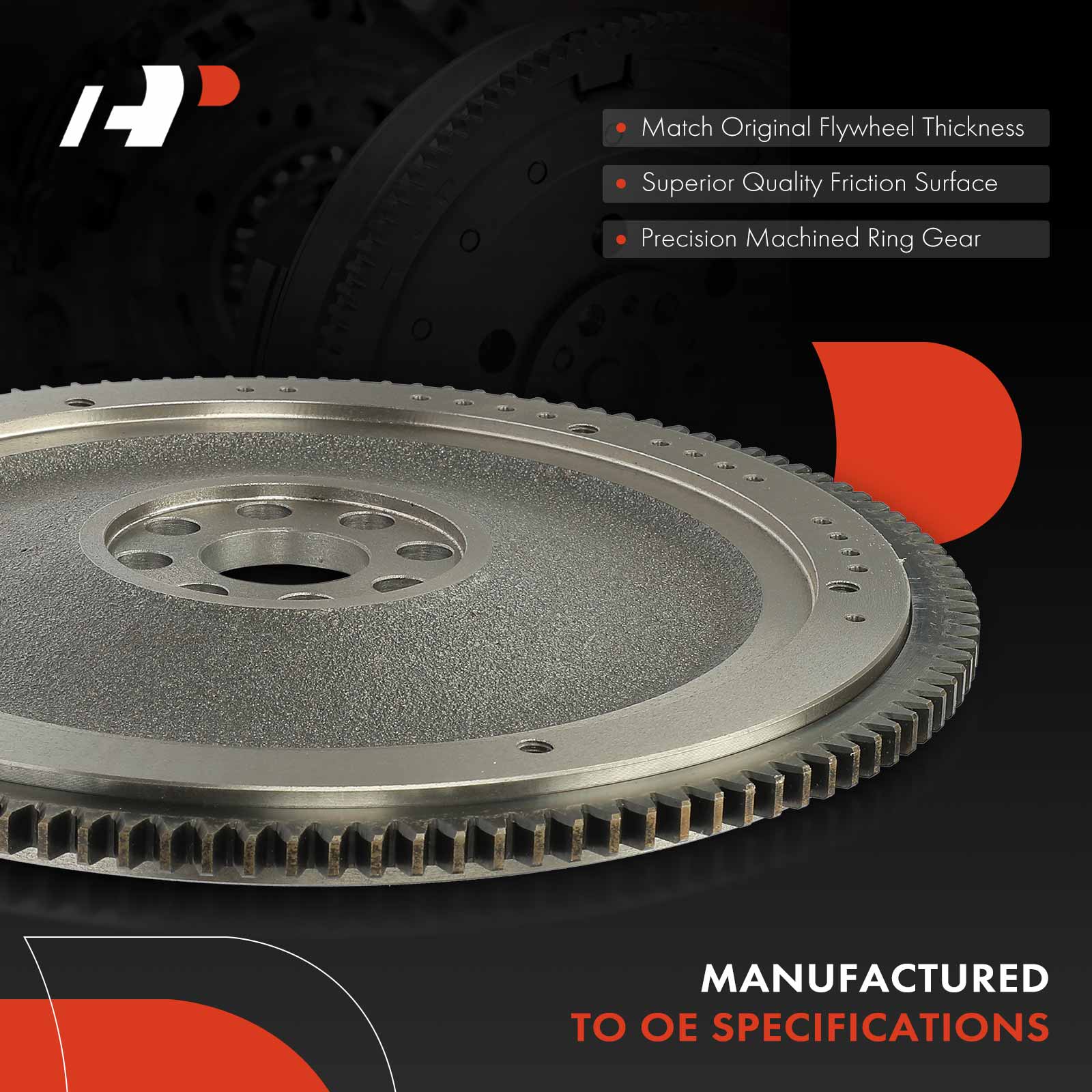 APFLW112 Clutch Flywheel 8 Holes 119 Teeth - Image 4