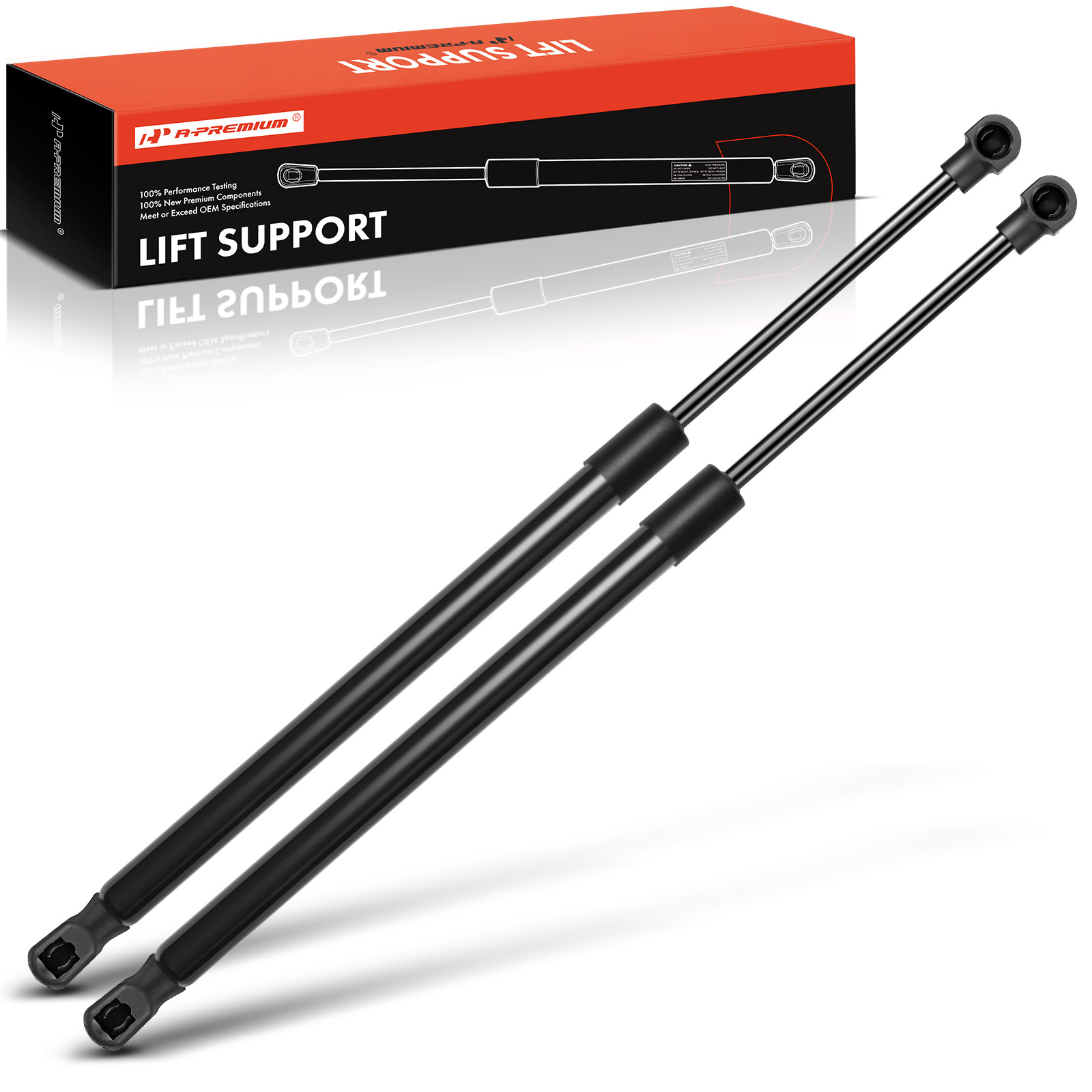 APGS0202 2x Rear Liftgate Lift Supports Shock Struts
