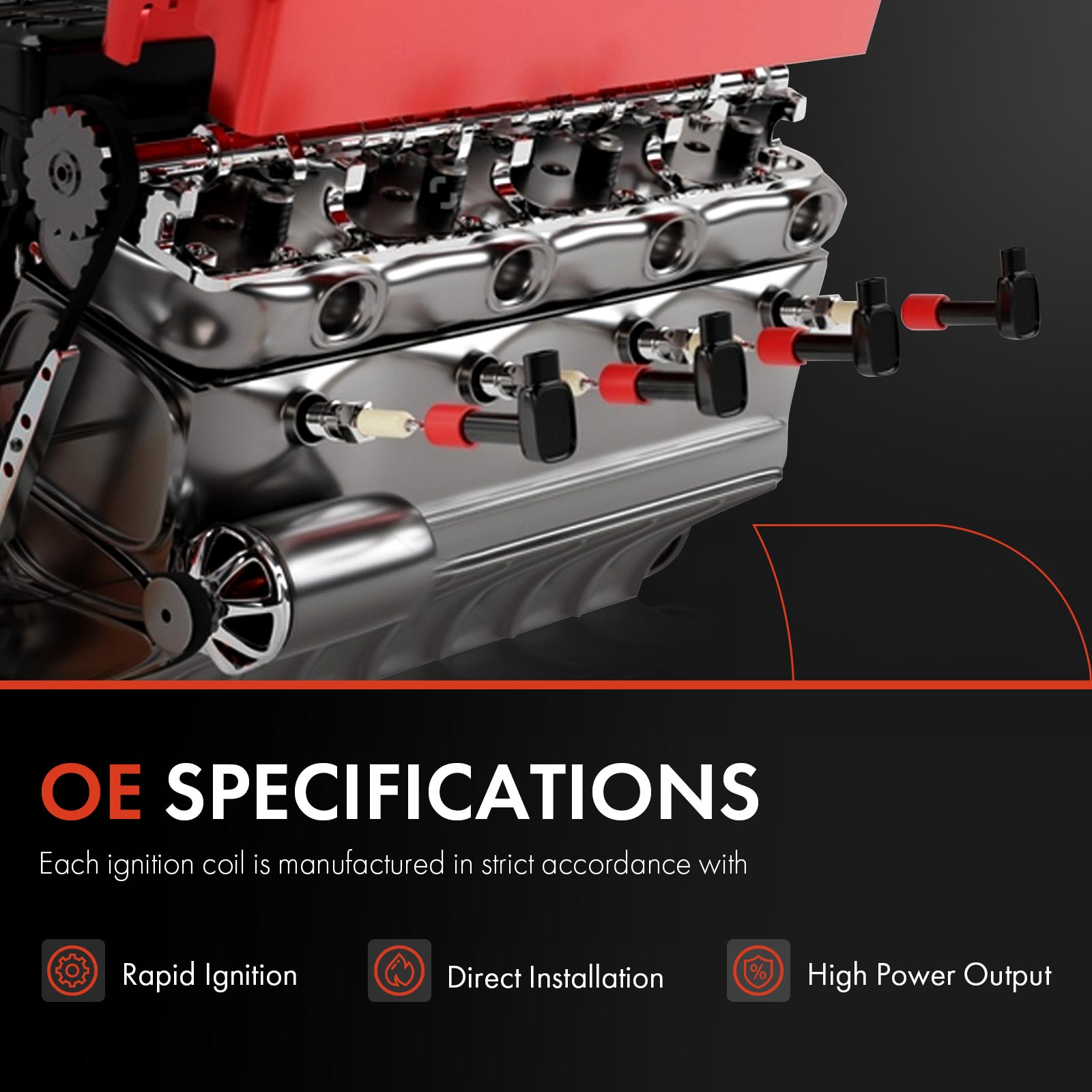 APIC0156 Ignition Coil with 3 Pins - Image 2