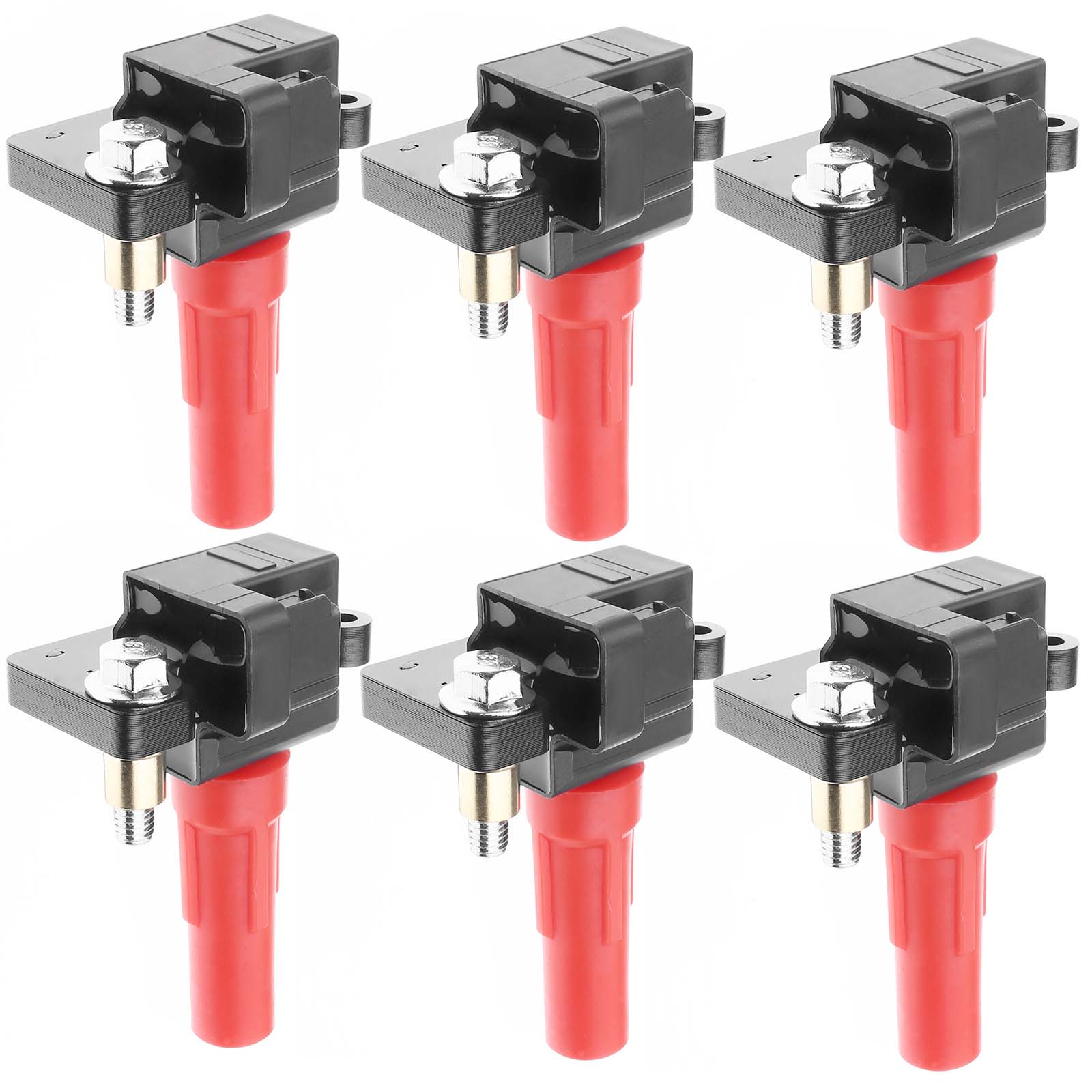 APIC0406 6x Ignition Coils with 3 Pins