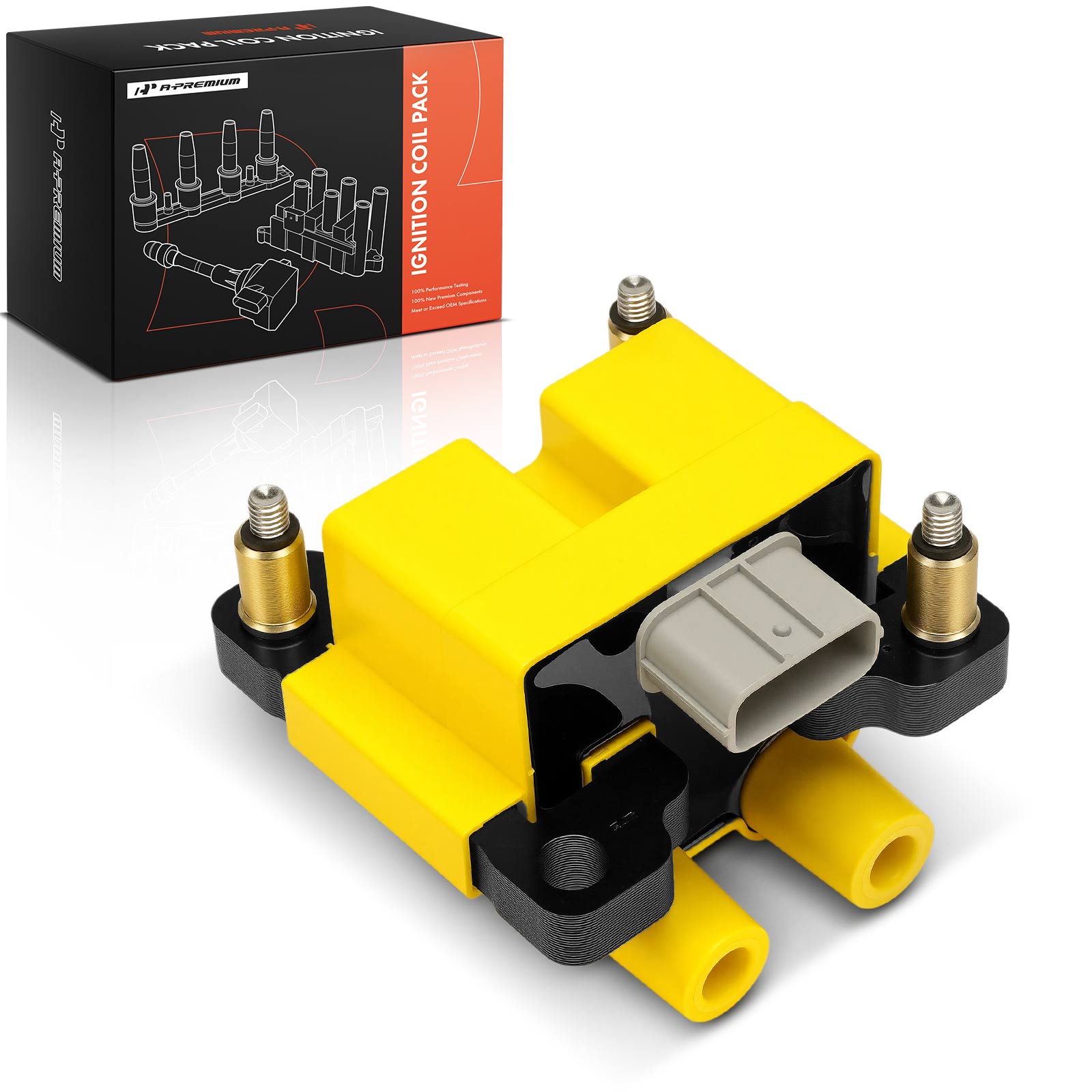 APIC1484 Yellow Ignition Coil