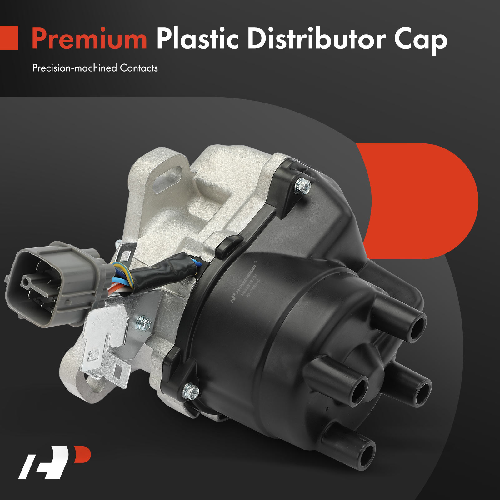 APID044 Ignition Distributor with Cap & Rotor - Image 4