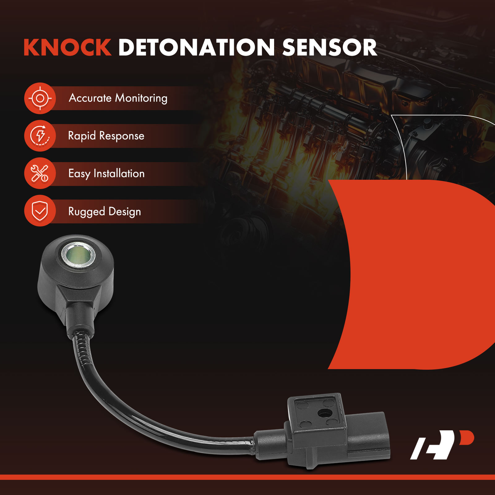 APKNS082 Ignition Knock Detonation Sensor - Image 4