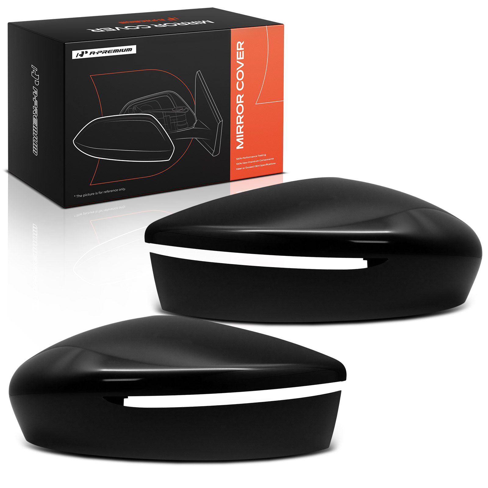 APMCR167 2 Pcs Mirror Cover Cap