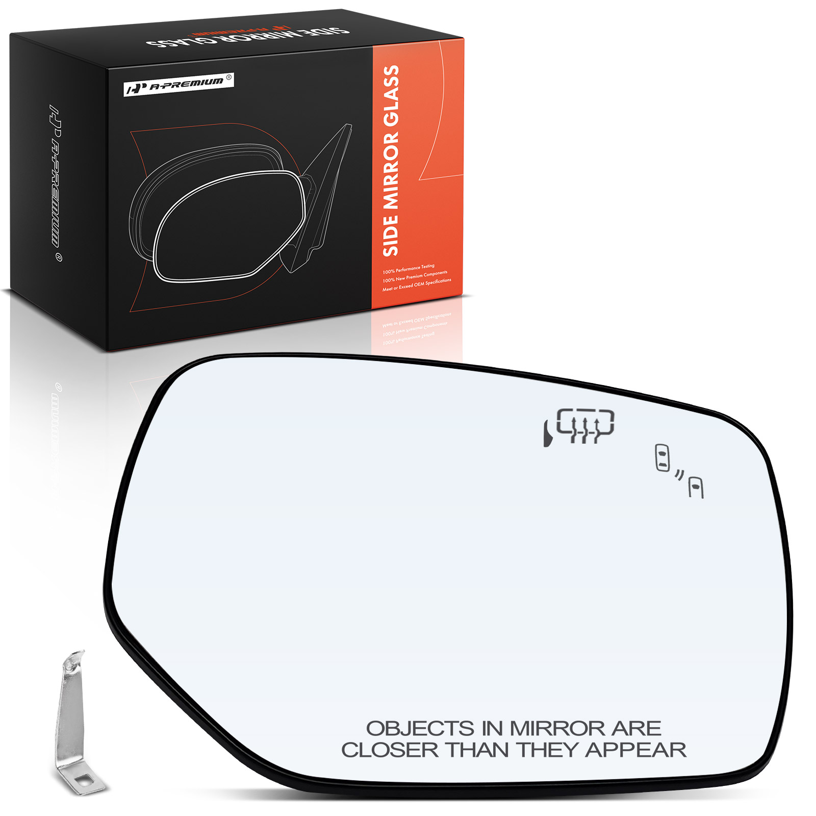 APMGS560 Passenger Mirror Glass with Power Adjust